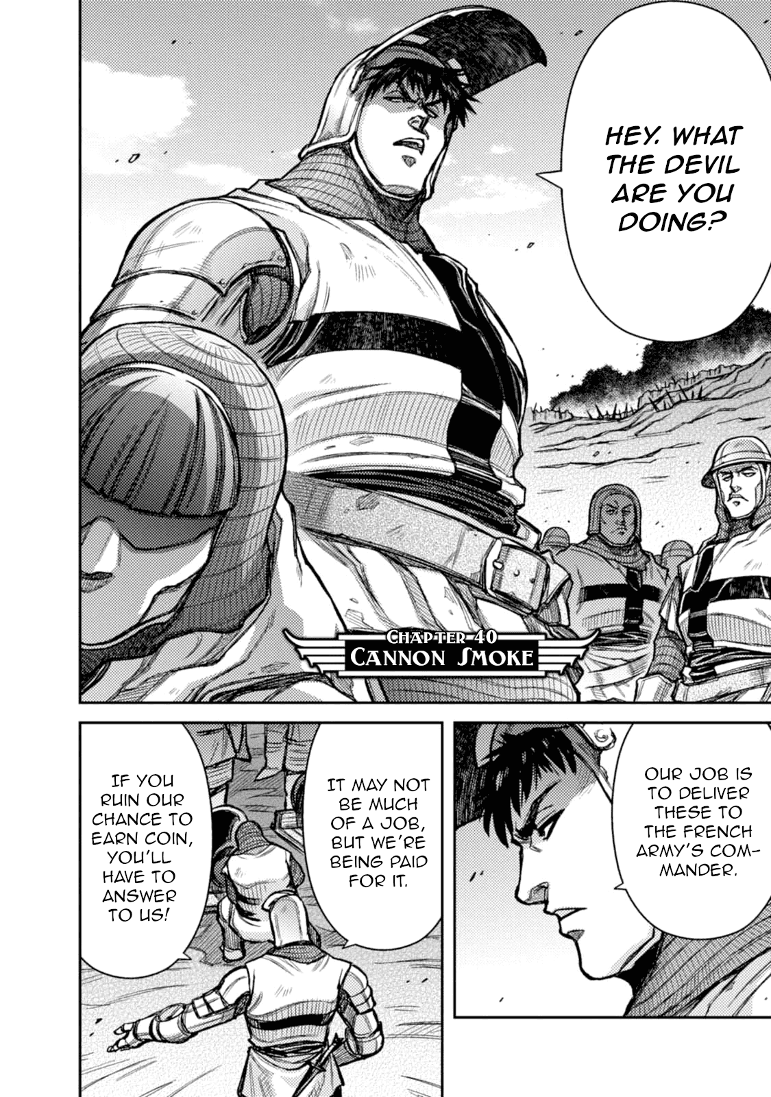 Hawkwood - Vol.7 Chapter 40: Cannon Smoke