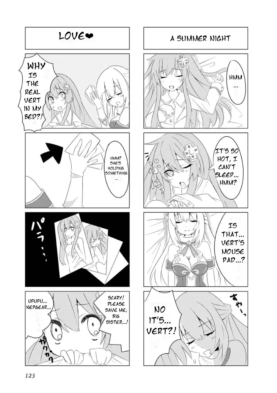 Choujigen Game Neptune: The Animation - Dengeki Comic Anthology - Vol.1 Chapter 14: Nepgear's Day