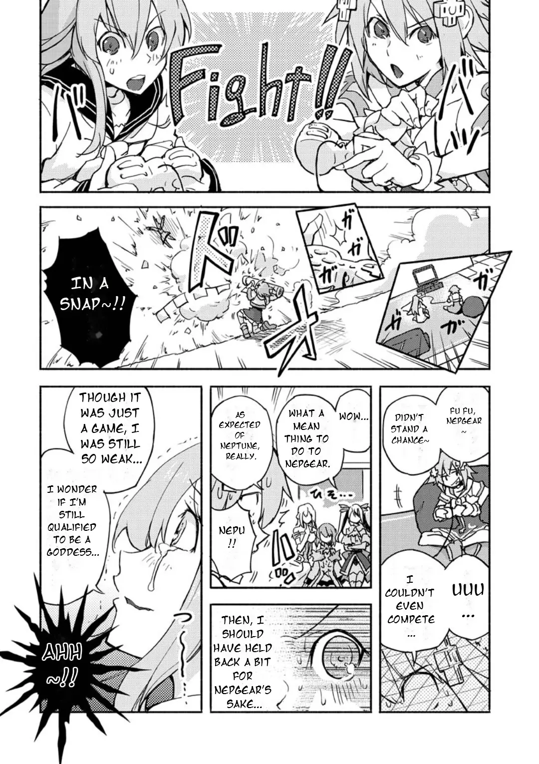 Choujigen Game Neptune: The Animation - Dengeki Comic Anthology - Vol.1 Chapter 10: Testing Sisterly Love