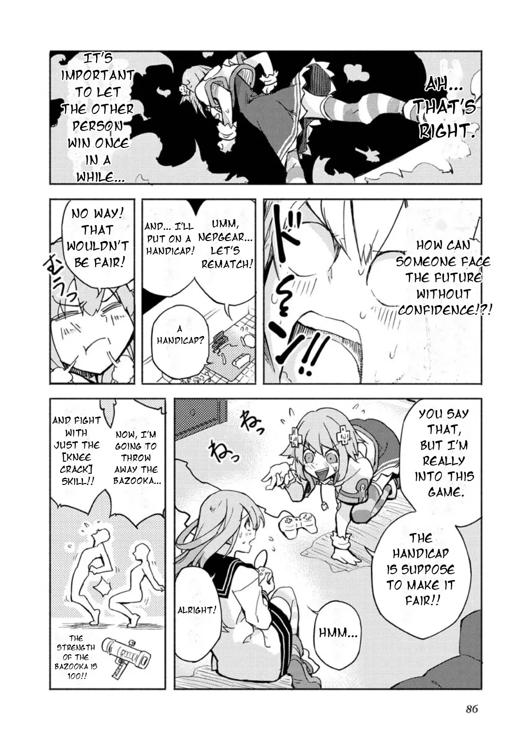 Choujigen Game Neptune: The Animation - Dengeki Comic Anthology - Vol.1 Chapter 10: Testing Sisterly Love