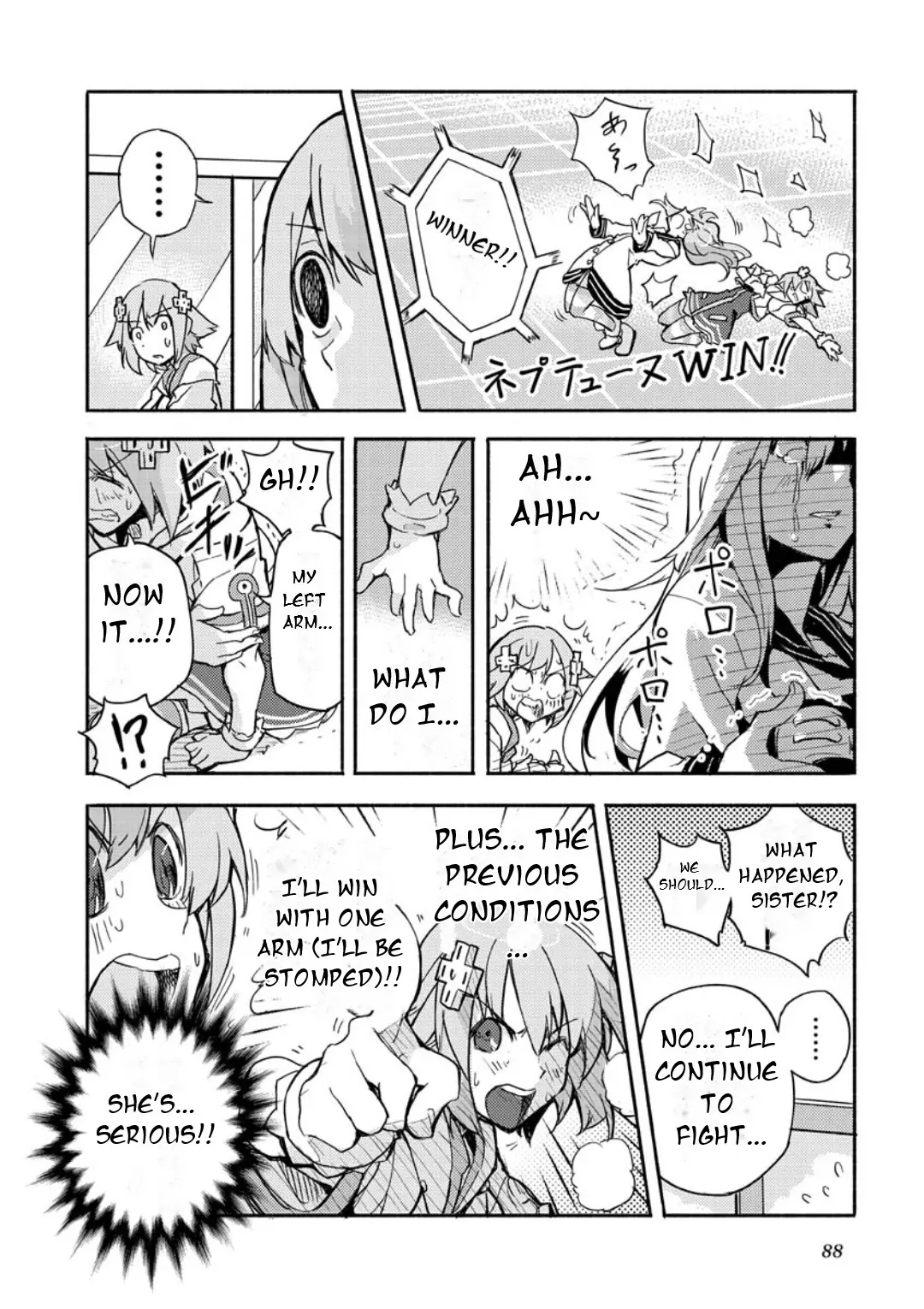 Choujigen Game Neptune: The Animation - Dengeki Comic Anthology - Vol.1 Chapter 10: Testing Sisterly Love