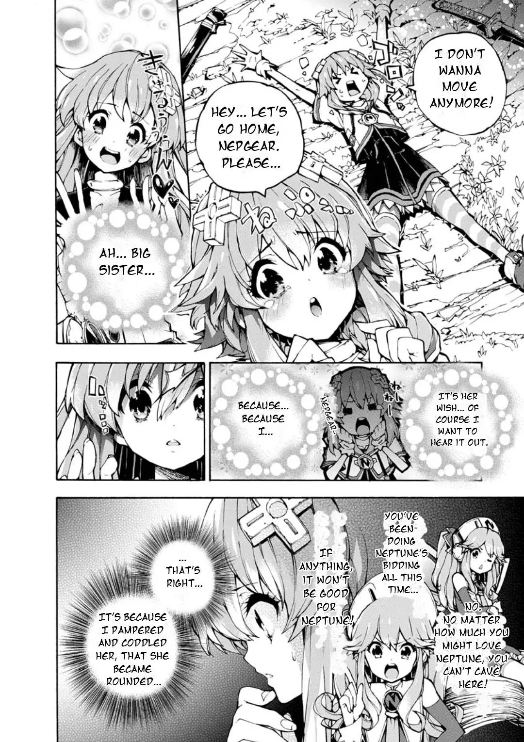 Choujigen Game Neptune: The Animation - Dengeki Comic Anthology - Vol.1 Chapter 12: I Love My Big Sister