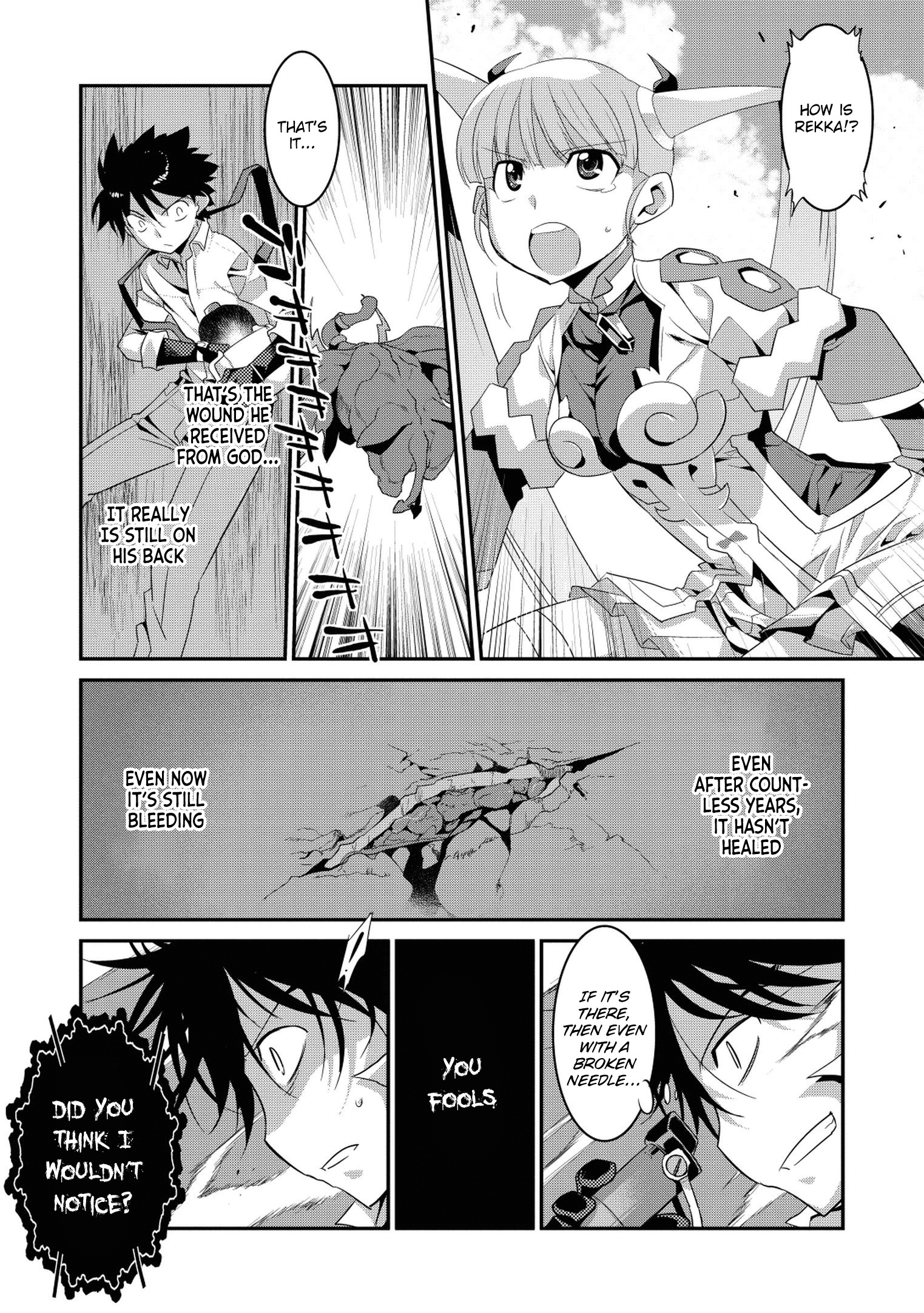 Ore Ga Heroine O Tasukesugite Sekai Ga Little Mokushiroku!? - Vol.5 Chapter 32: Holding Hands