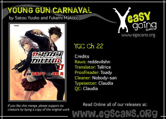 Young Gun Carnaval - Vol.5 Chapter 22 : The Twin Irises Glowing Like Full Moons In The Darkness, Part 2