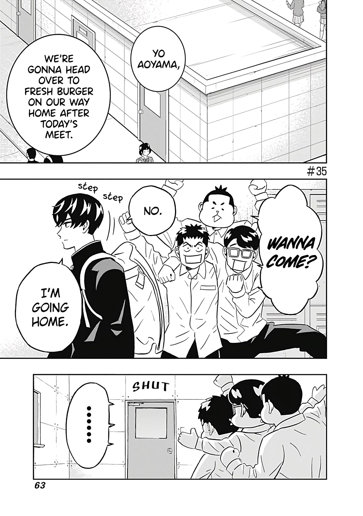 Clean Freak! Aoyama-Kun - Chapter 35: Aoyama-Kun's Secretiveness