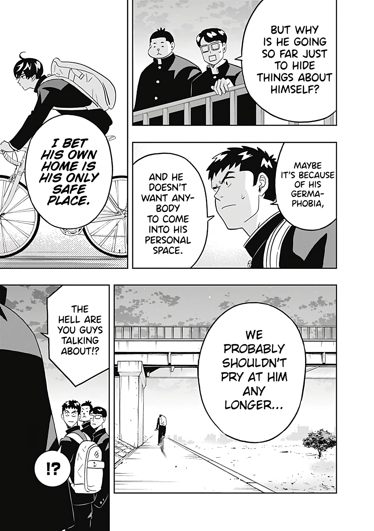 Clean Freak! Aoyama-Kun - Chapter 35: Aoyama-Kun's Secretiveness