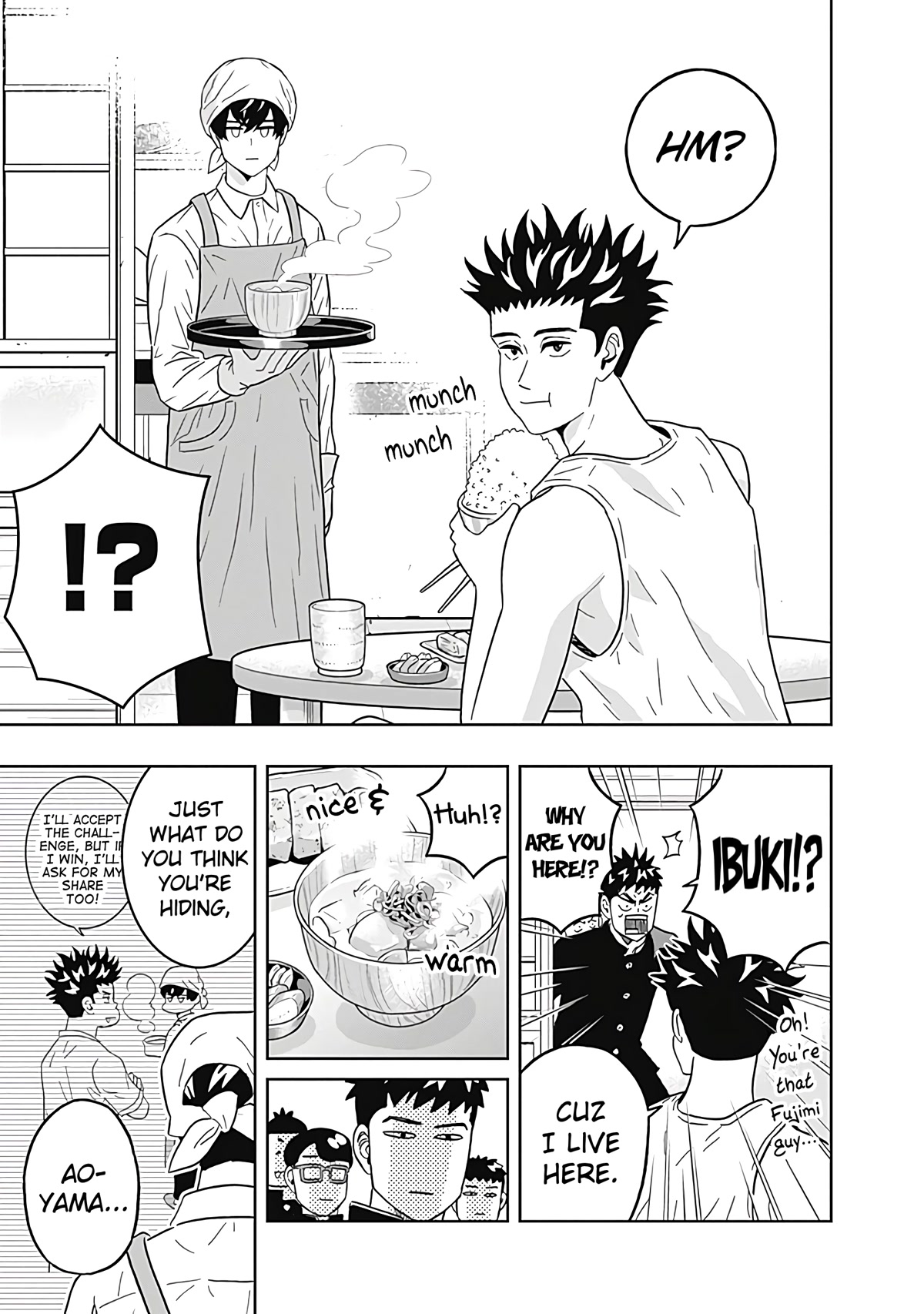 Clean Freak! Aoyama-Kun - Chapter 35: Aoyama-Kun's Secretiveness