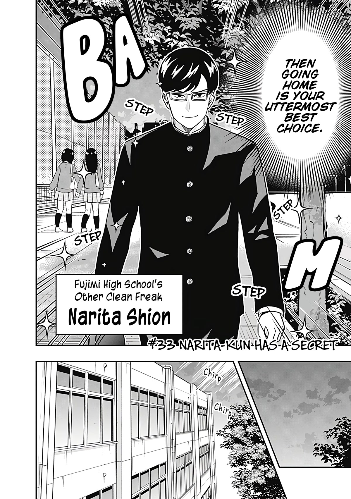 Clean Freak! Aoyama-Kun - Chapter 33: Narita-Kun Has A Secret