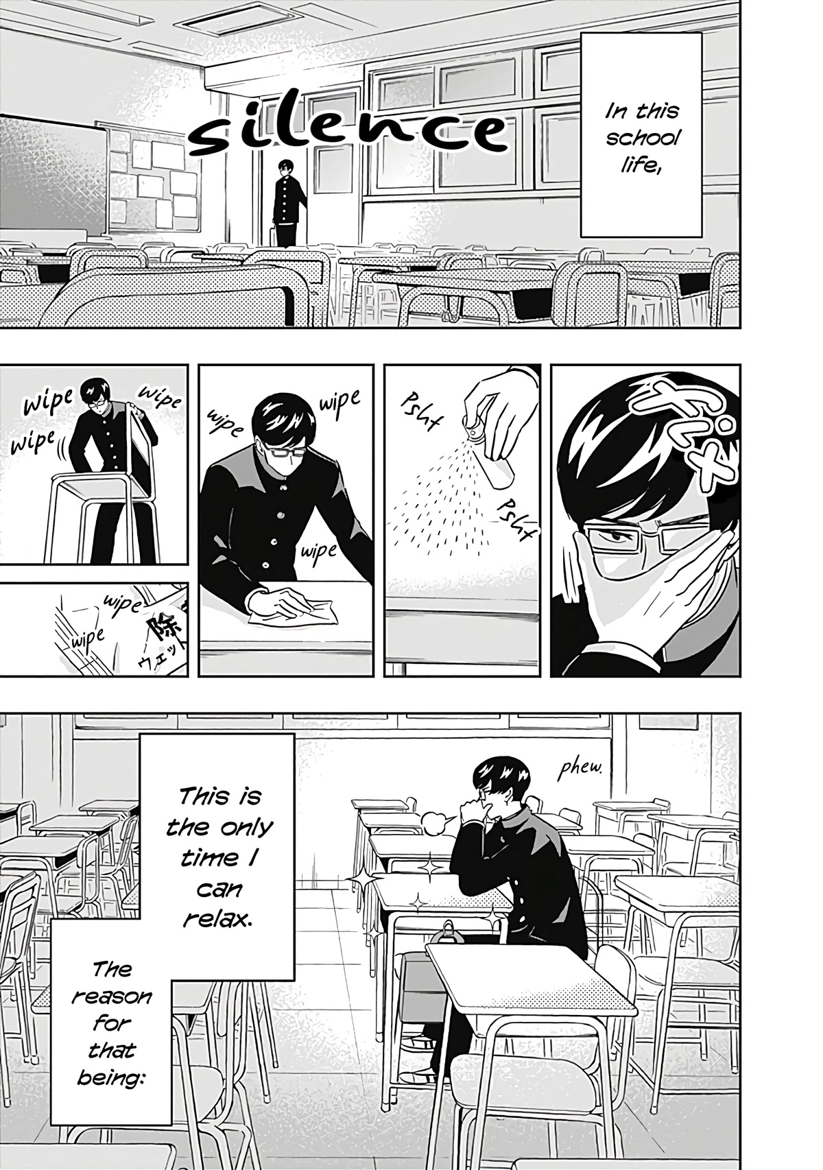 Clean Freak! Aoyama-Kun - Chapter 33: Narita-Kun Has A Secret