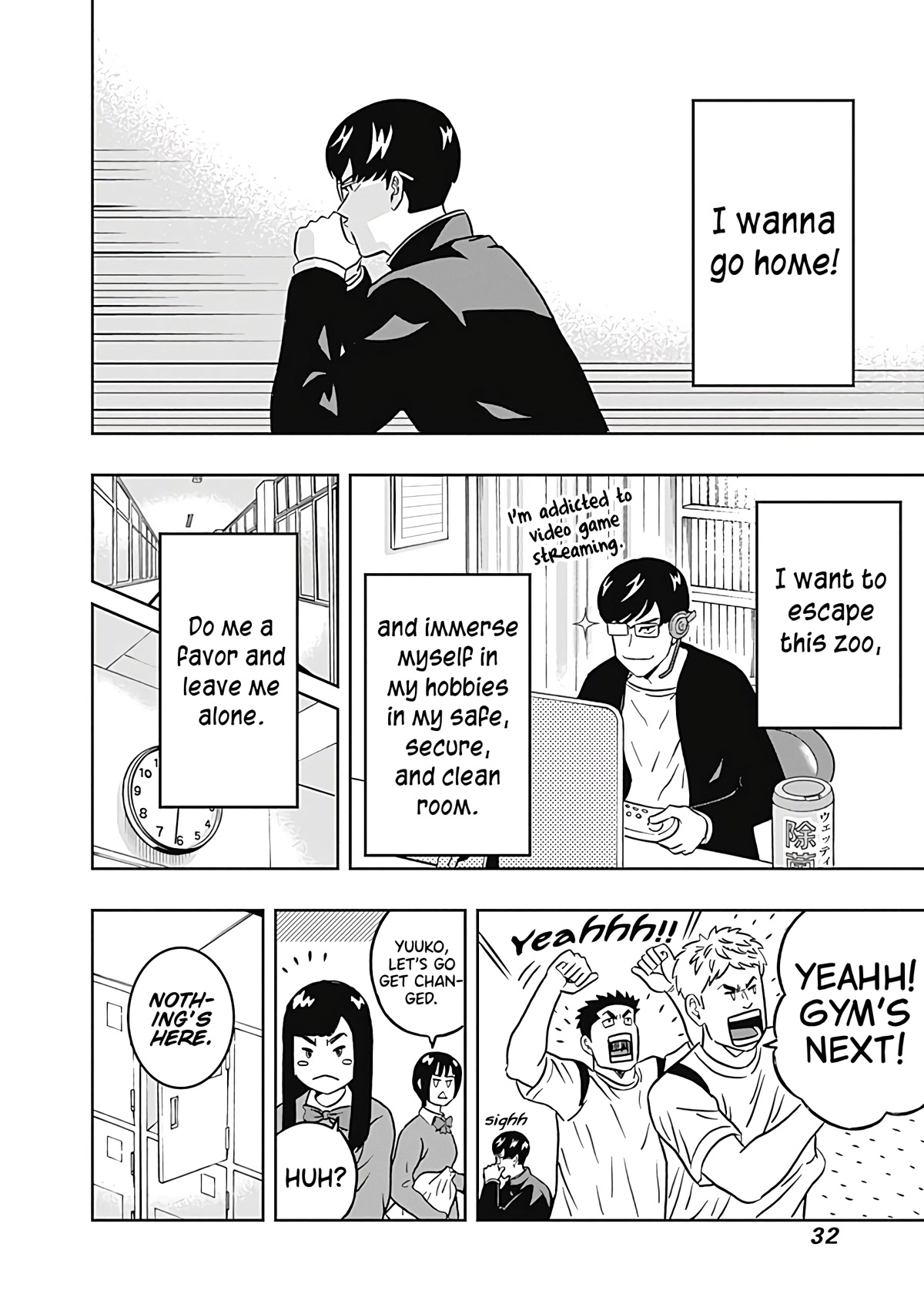 Clean Freak! Aoyama-Kun - Chapter 33: Narita-Kun Has A Secret