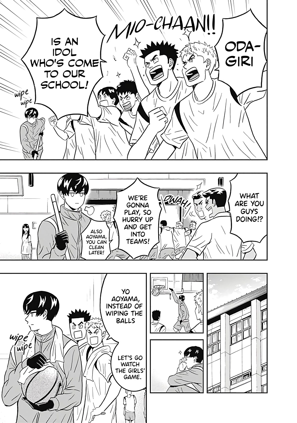 Clean Freak! Aoyama-Kun - Chapter 34: Odagiri-San Can't Get It In