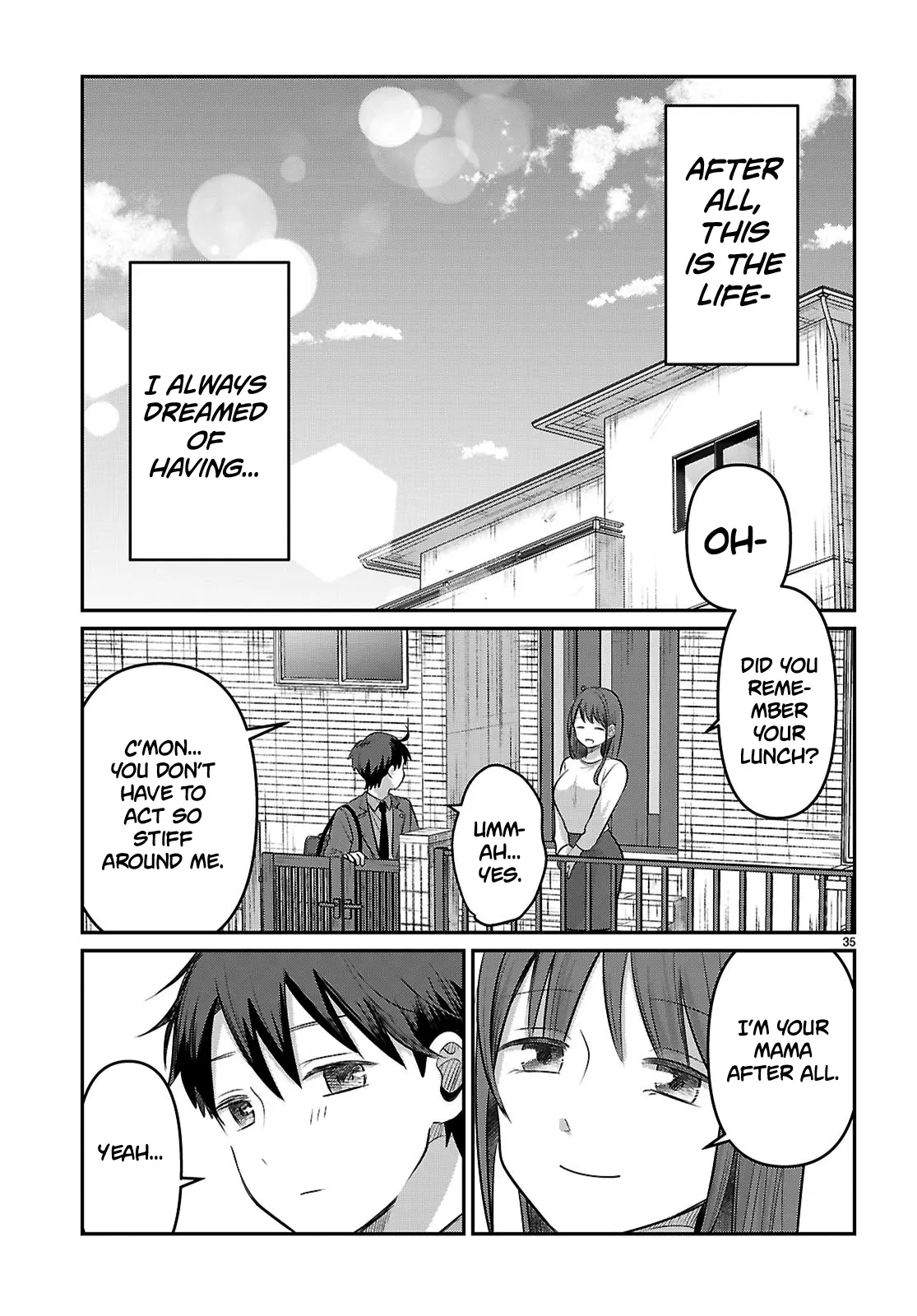 Ainosenbiki ~Mama Katsu Shitara Mama Ga Dekita Hanashi~ - Vol.1 Chapter 2: An Unexpected Reunion