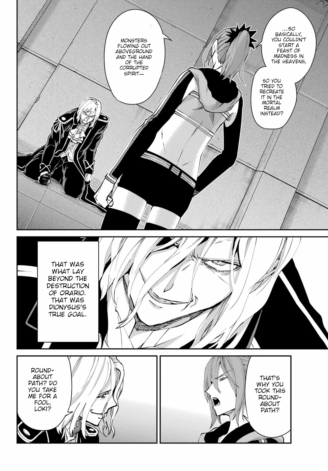 Dungeon Ni Deai O Motomeru No Wa Machigatte Iru Darou Ka Gaiden - Sword Oratoria - Chapter 125: Separation