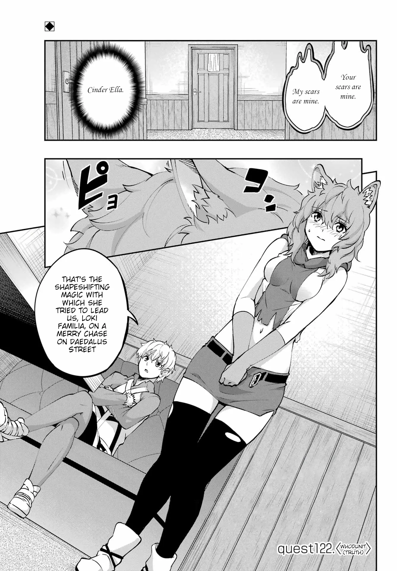 Dungeon Ni Deai O Motomeru No Wa Machigatte Iru Darou Ka Gaiden - Sword Oratoria - Chapter 122: Whodunit (Truth)