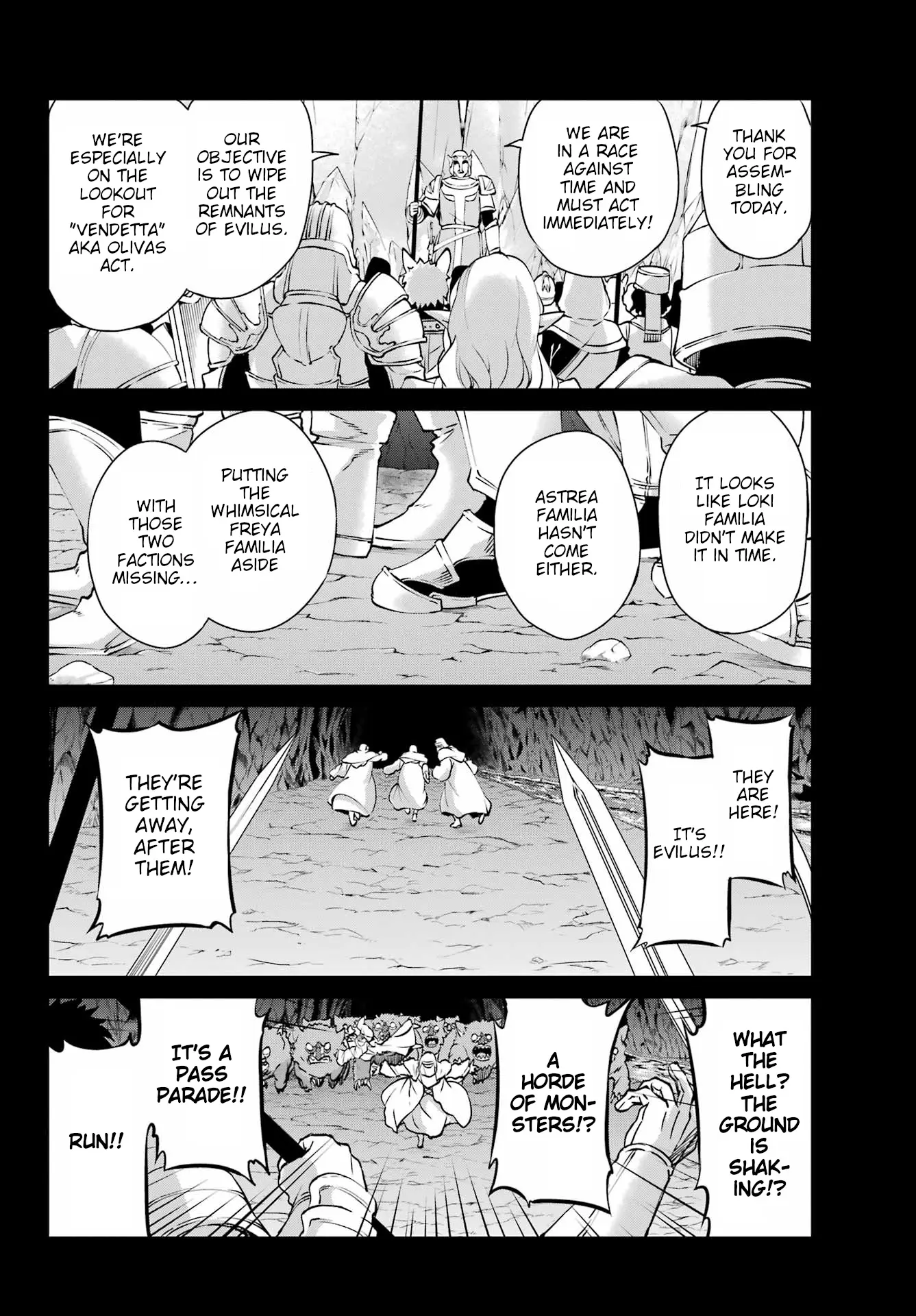 Dungeon Ni Deai O Motomeru No Wa Machigatte Iru Darou Ka Gaiden - Sword Oratoria - Chapter 124: Motive