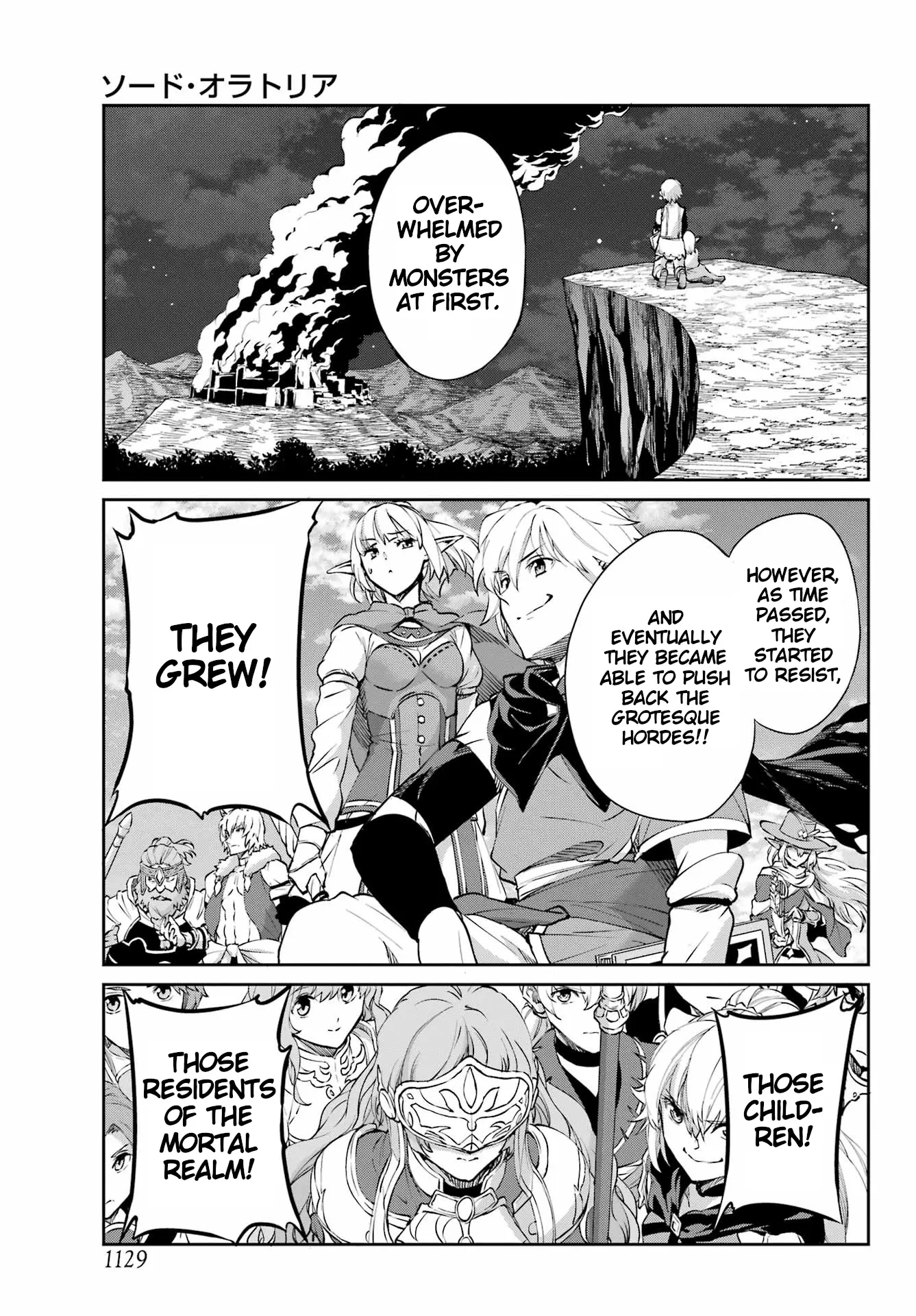 Dungeon Ni Deai O Motomeru No Wa Machigatte Iru Darou Ka Gaiden - Sword Oratoria - Chapter 124: Motive