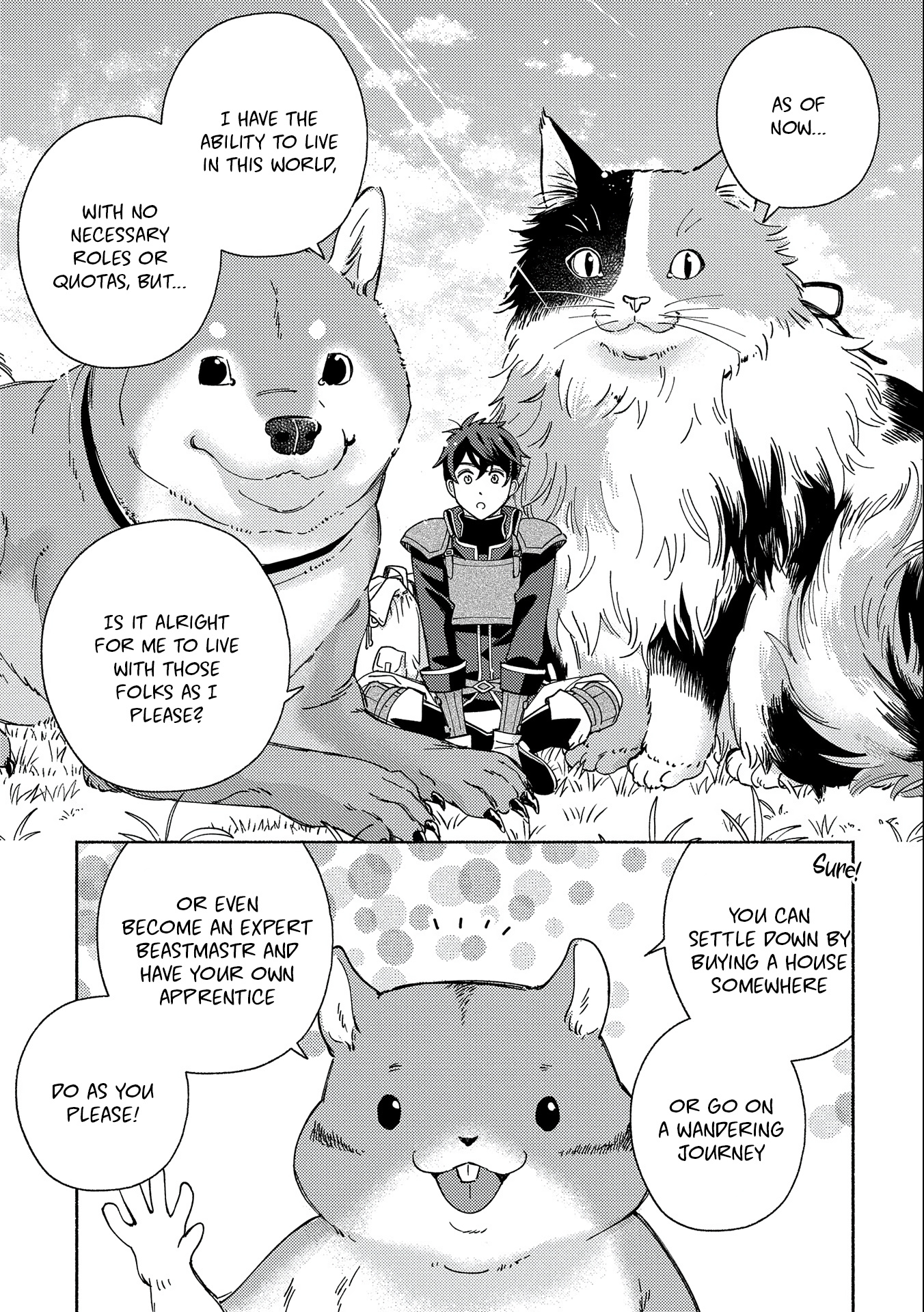 Mofumofu To Mukumuku To Isekai Hyouryuu Seikatsu - Chapter 1