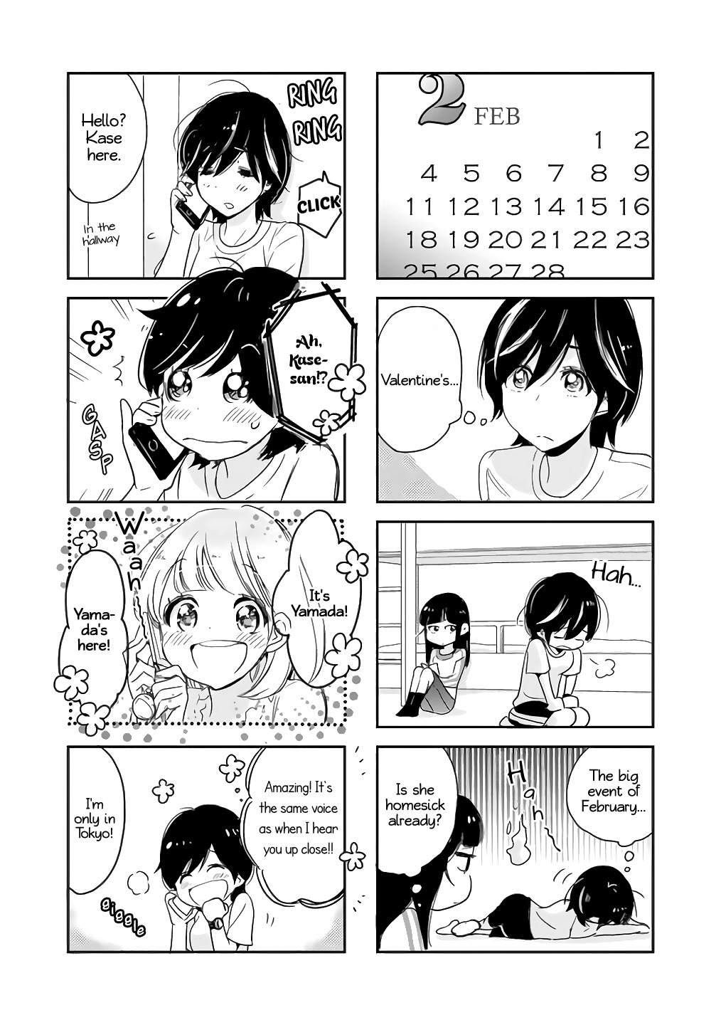 Asagao To Kase-San. - Vol.5 Chapter 25: Going To Tokyo And Kase-San