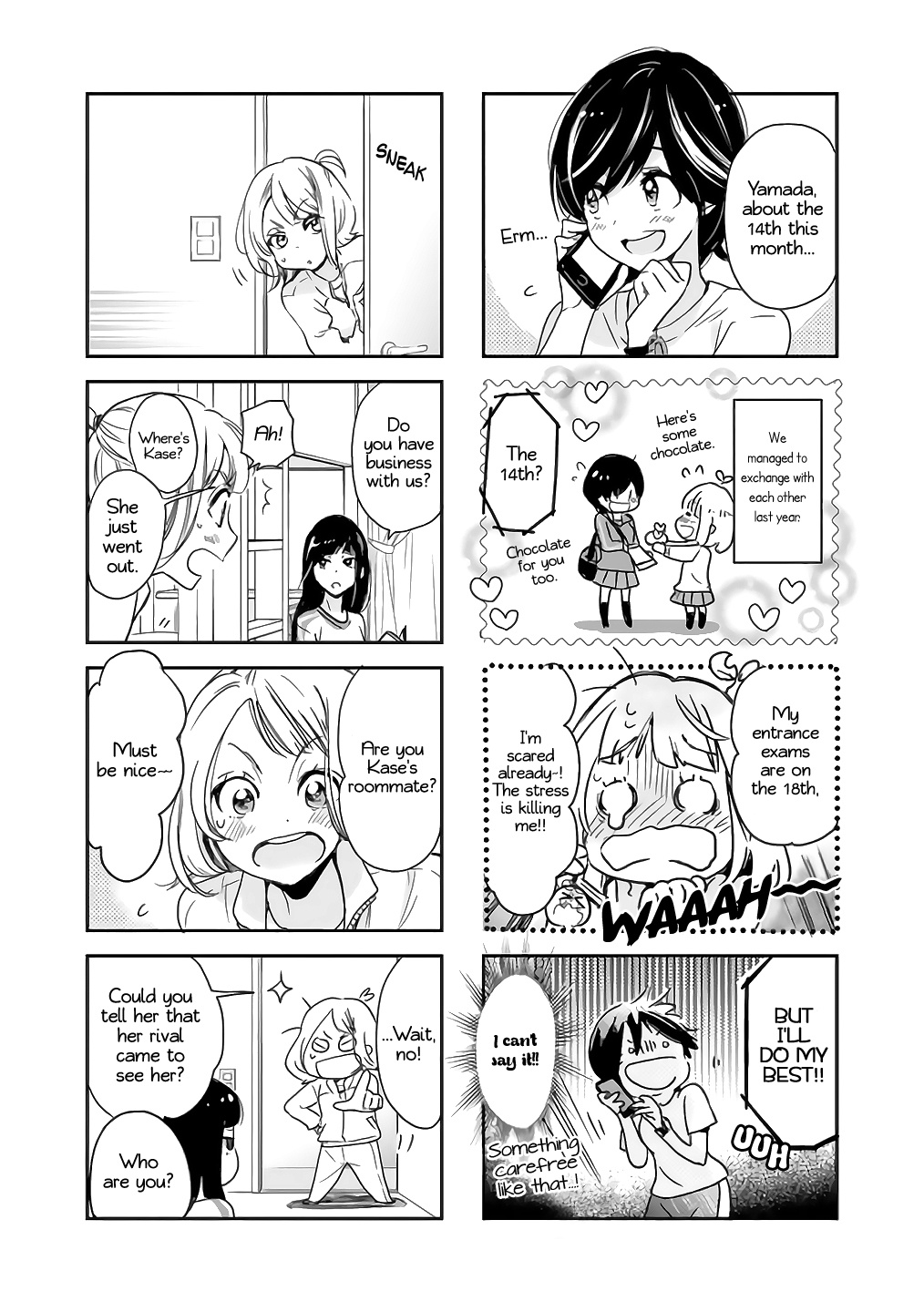 Asagao To Kase-San. - Vol.5 Chapter 25: Going To Tokyo And Kase-San