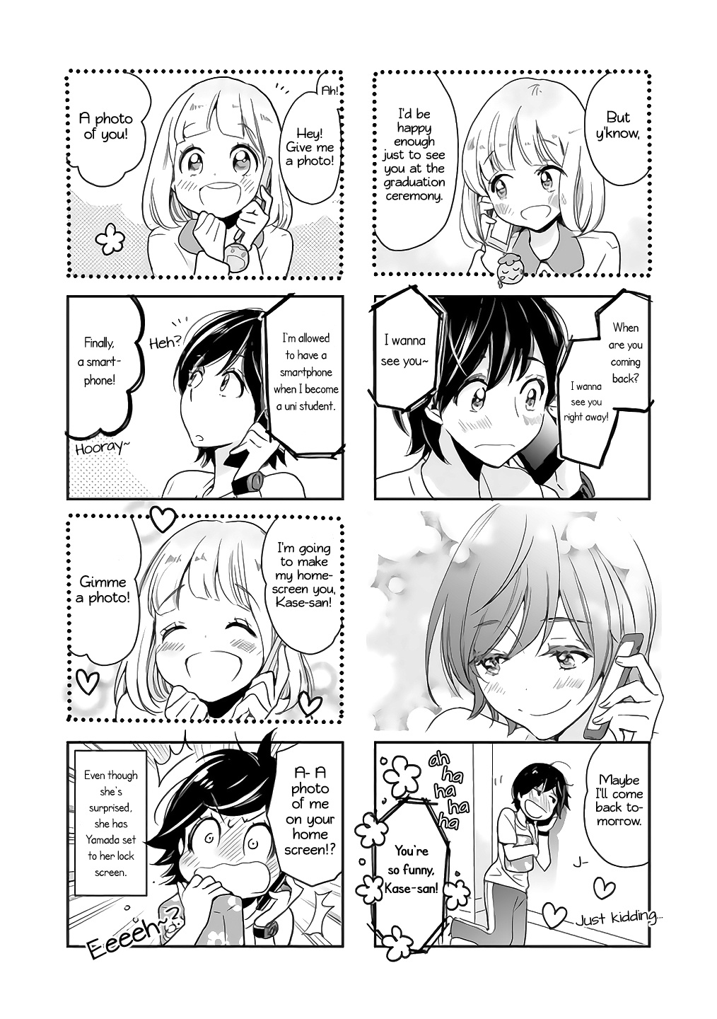 Asagao To Kase-San. - Vol.5 Chapter 25: Going To Tokyo And Kase-San