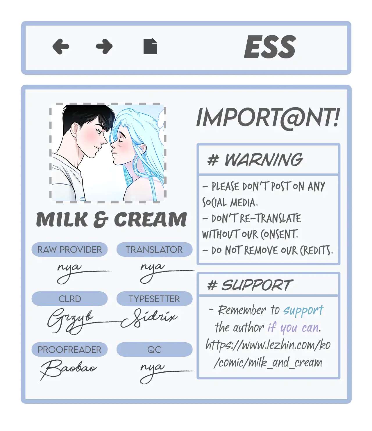 Milk And Cream - Chapter 4