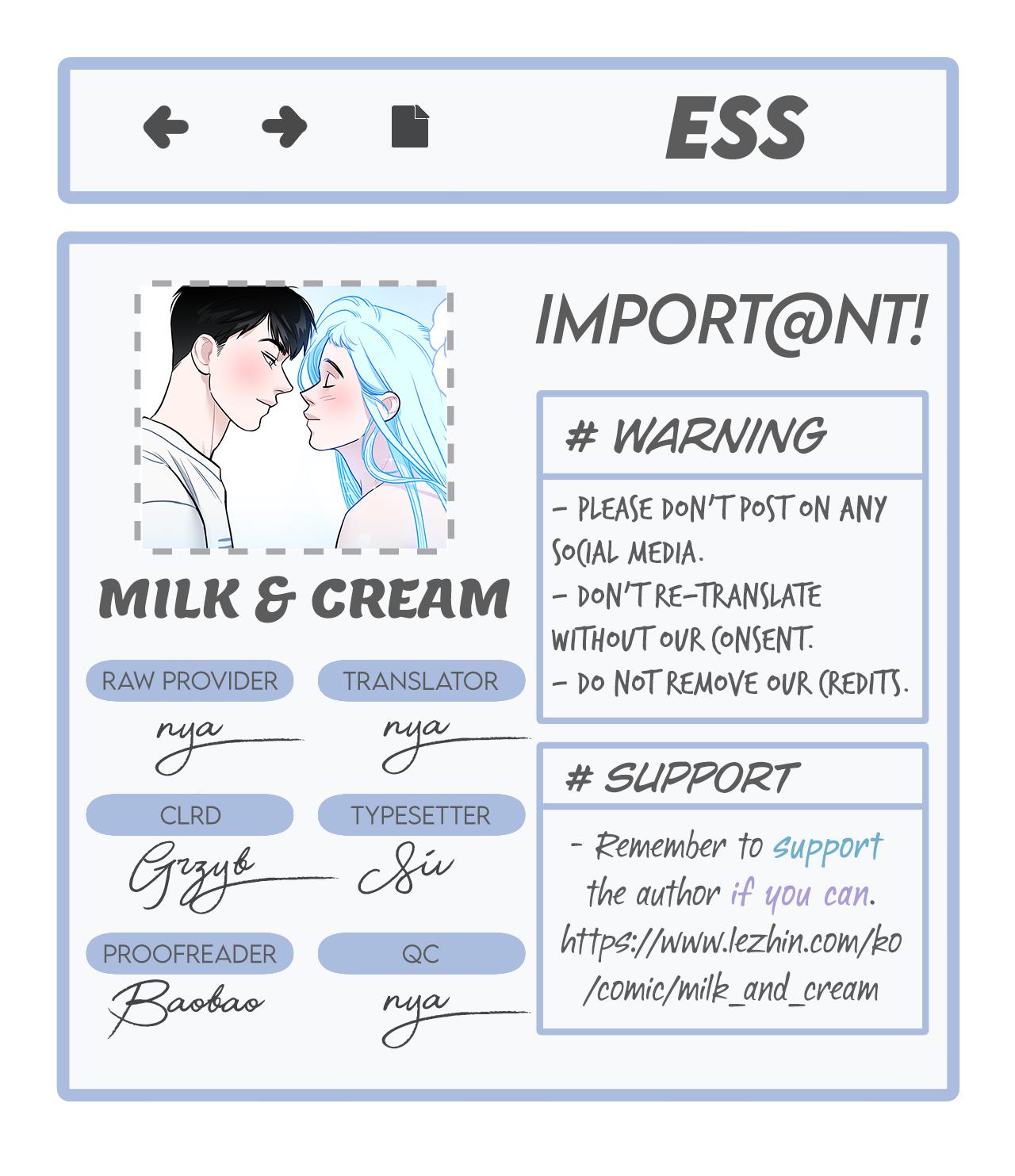 Milk And Cream - Chapter 3