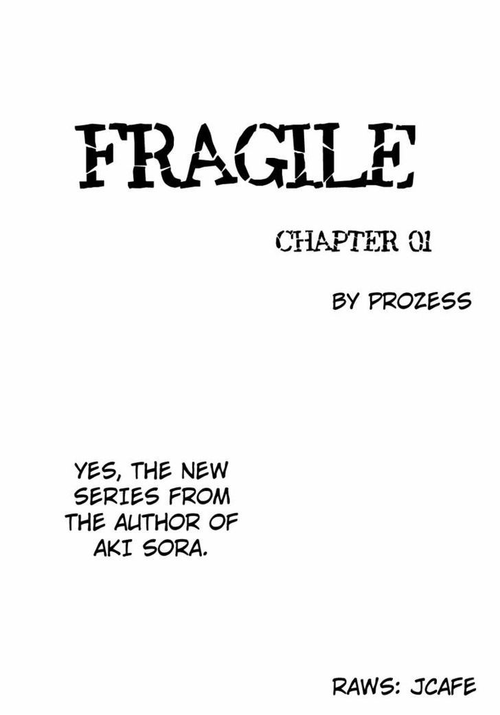 Fragile (Itosugi Masahiro) - Chapter 1