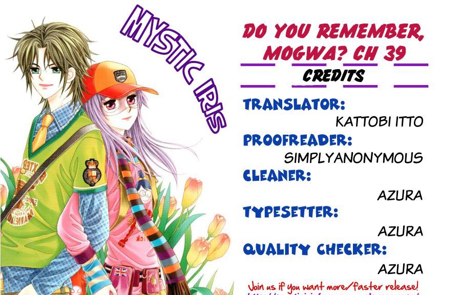 Do You Remember, Mogwa? - Vol.8 Chapter 39