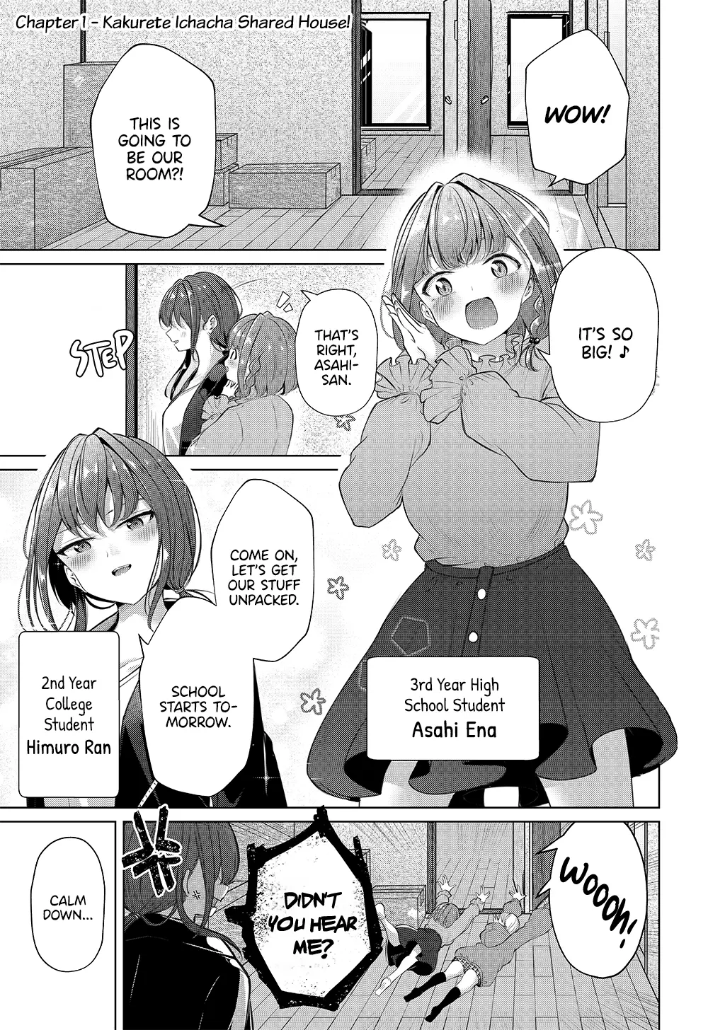 Kakurete Ichaicha Sharehouse! - Vol.1 Chapter 1: Kakurete Ichacha Shared House!