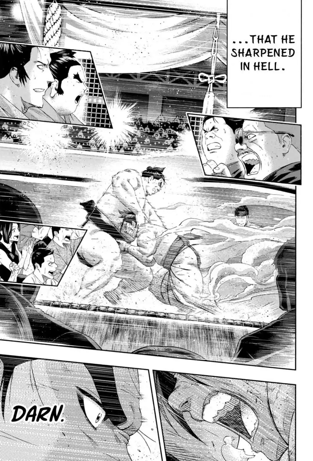 Hinomaru Zumou - Chapter 249: Onimaru Kunitsuna And Jin'o Gratitude