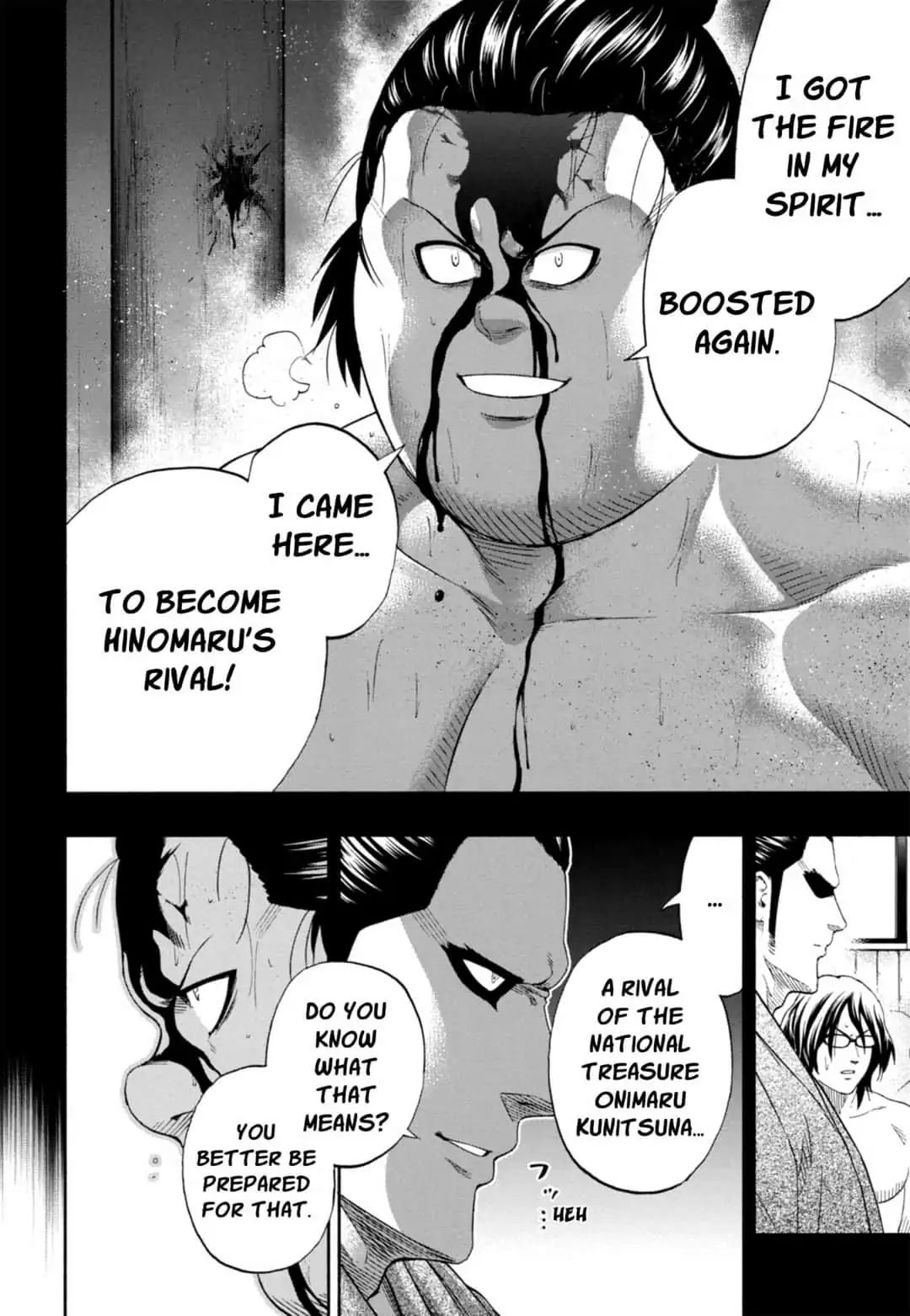 Hinomaru Zumou - Chapter 239: Captain's Steps