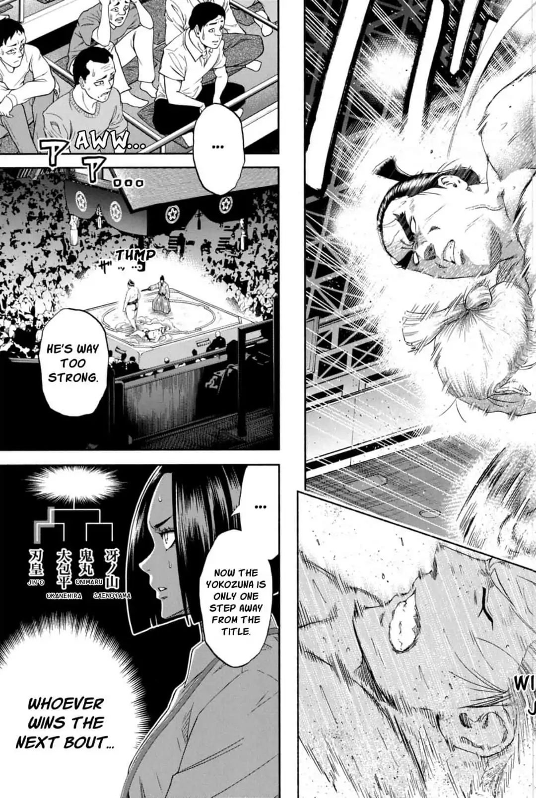 Hinomaru Zumou - Chapter 245: Onimaru Kunitsuna And Norihiro Saenoyama