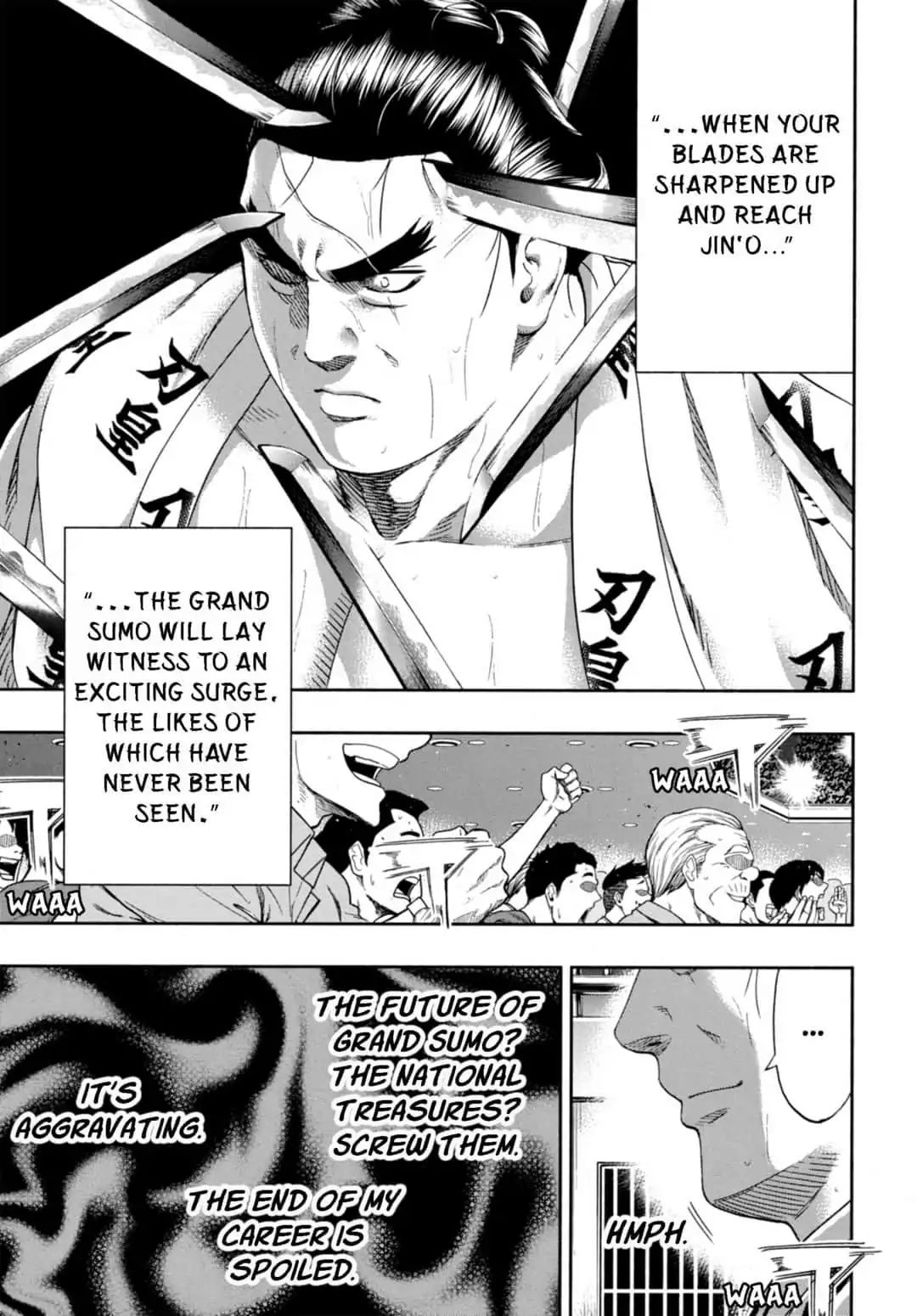 Hinomaru Zumou - Chapter 244: Jin'o And The National Treasures