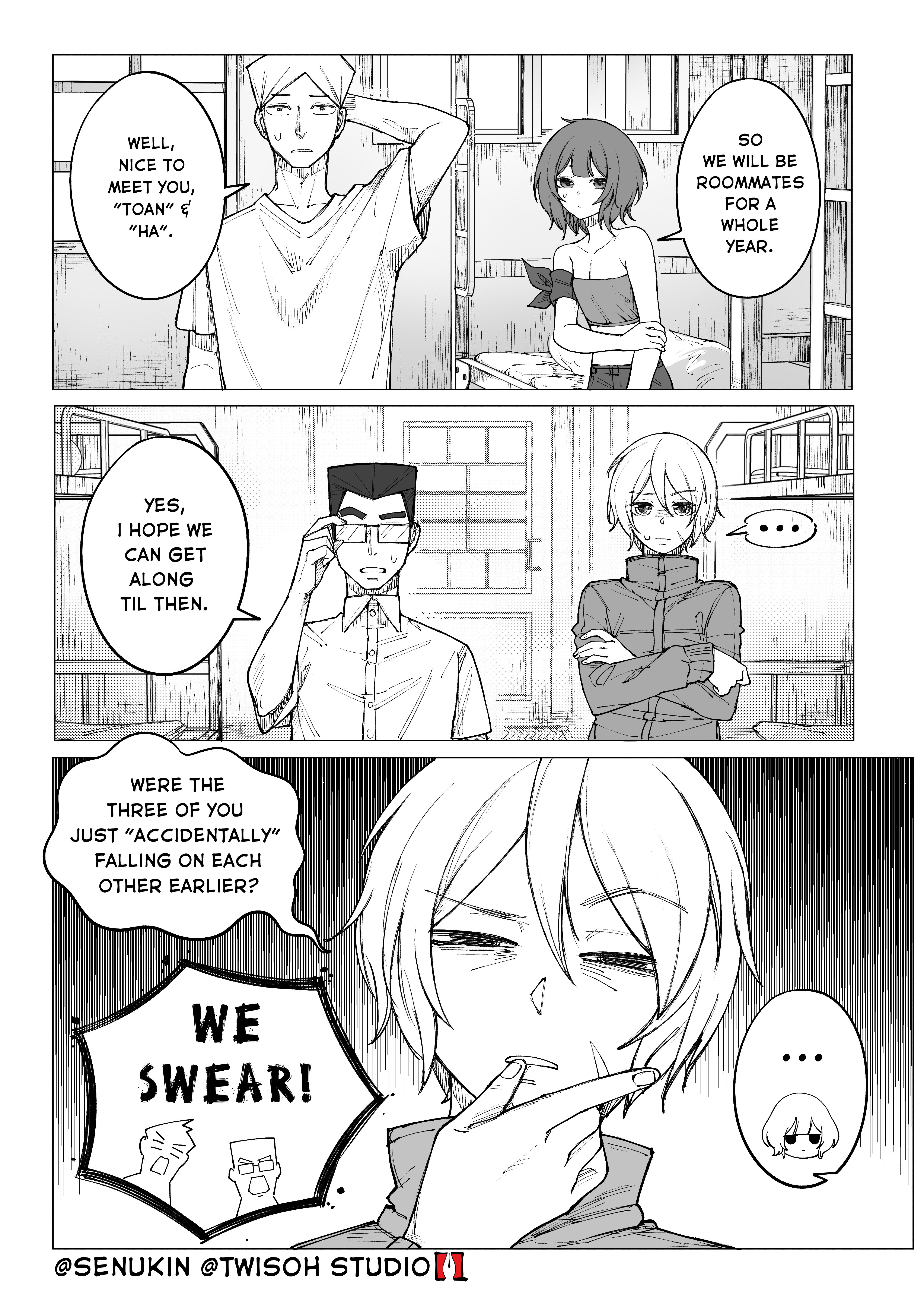 I Guess My Roommate Is Pretty? - Chapter 5: The Coming Days