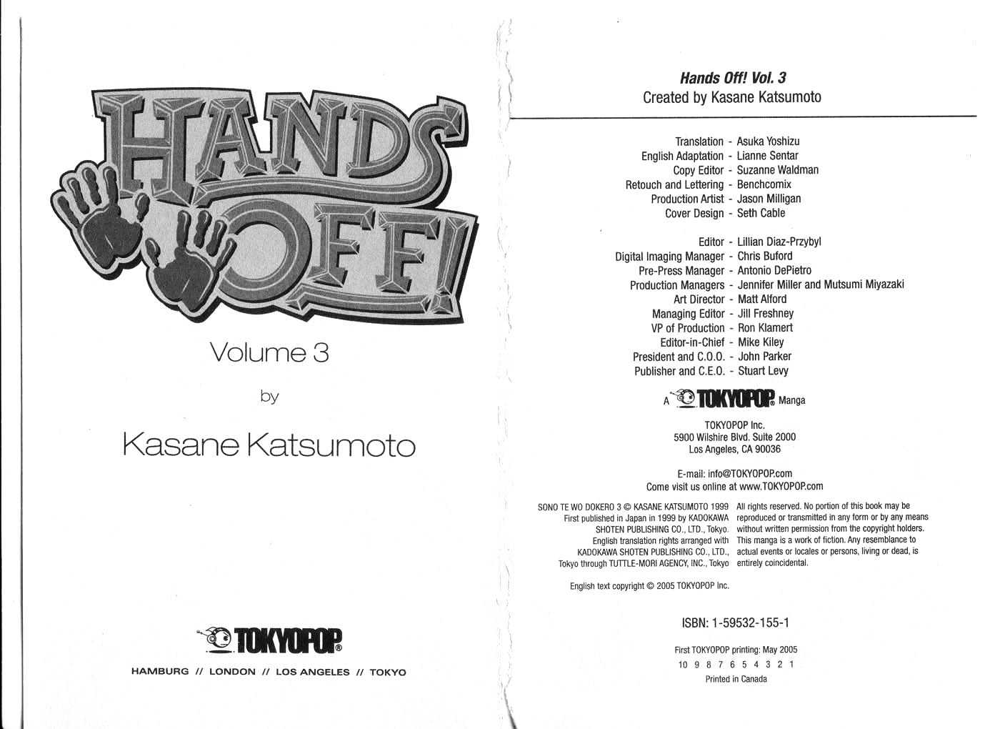 Hands Off! - Vol.03 Chapter 0