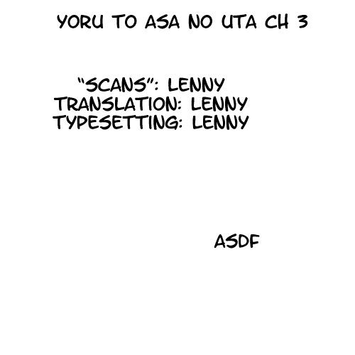 Yoru To Asa No Uta - Chapter 3