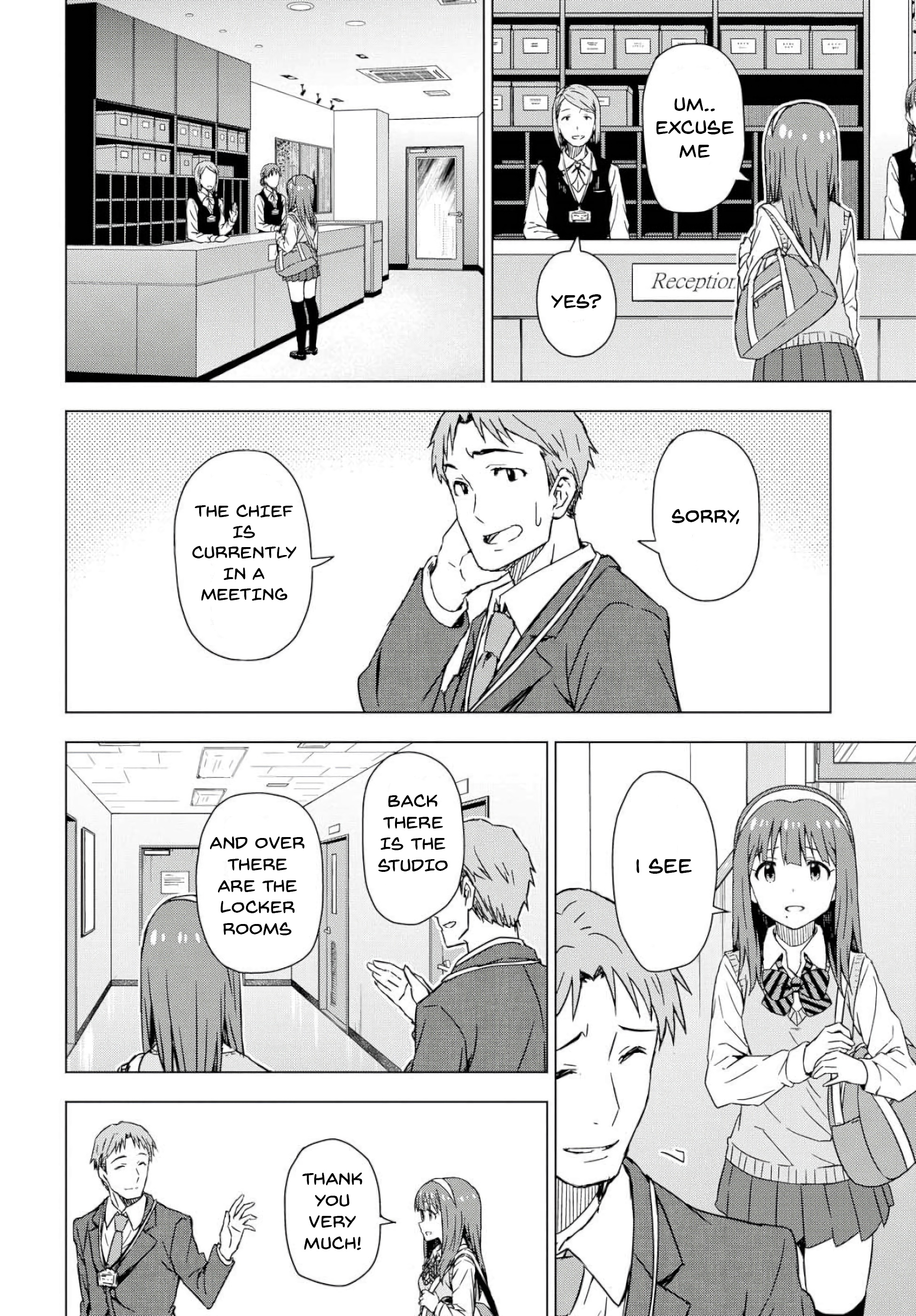 The Idolm@Ster: Asayake Wa Koganeiro - Chapter 23