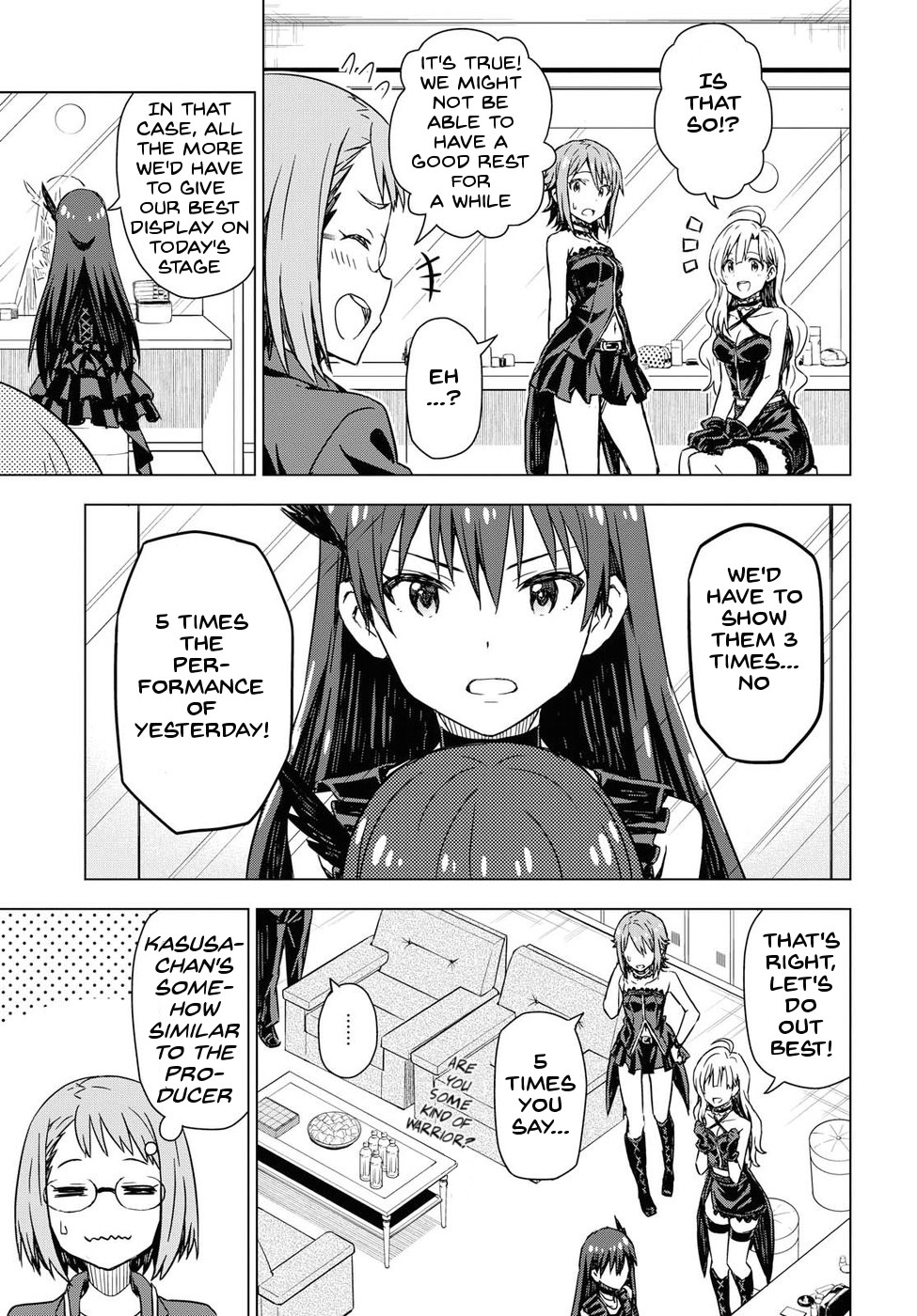 The Idolm@Ster: Asayake Wa Koganeiro - Chapter 17: Spinning The Feelings Of An Idol Through Her Mother