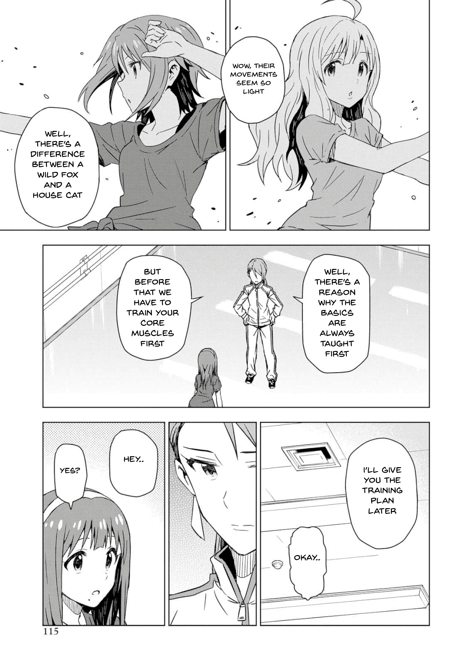 The Idolm@Ster: Asayake Wa Koganeiro - Chapter 24