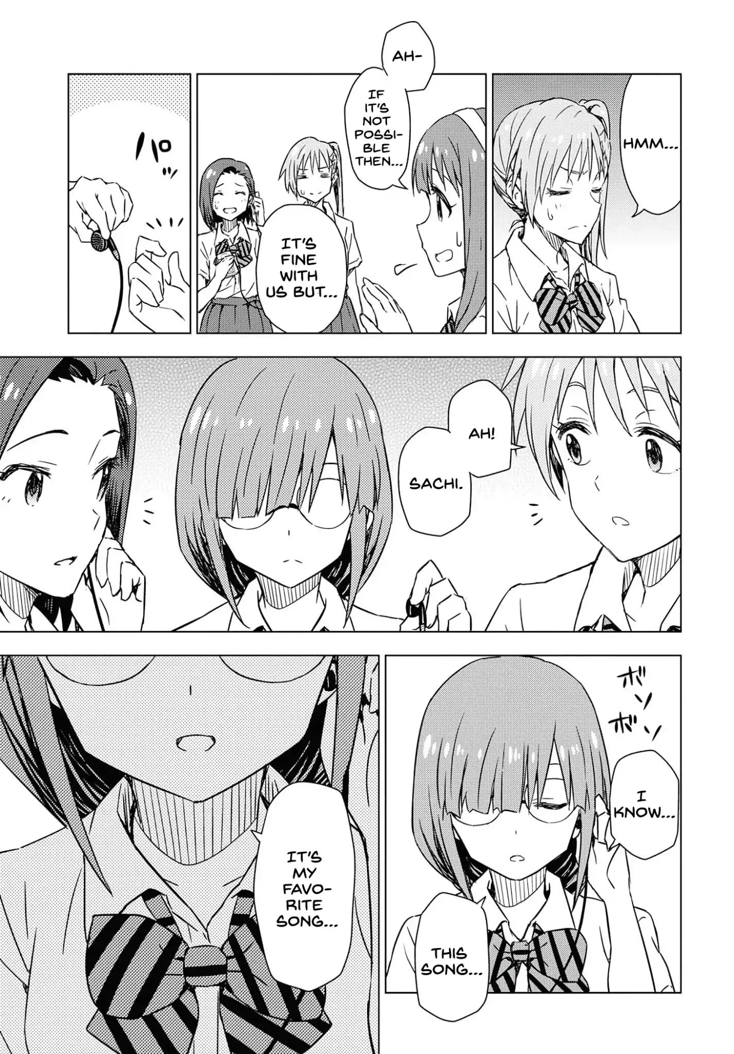 The Idolm@Ster: Asayake Wa Koganeiro - Vol.1 Chapter 19: Changing For Myself