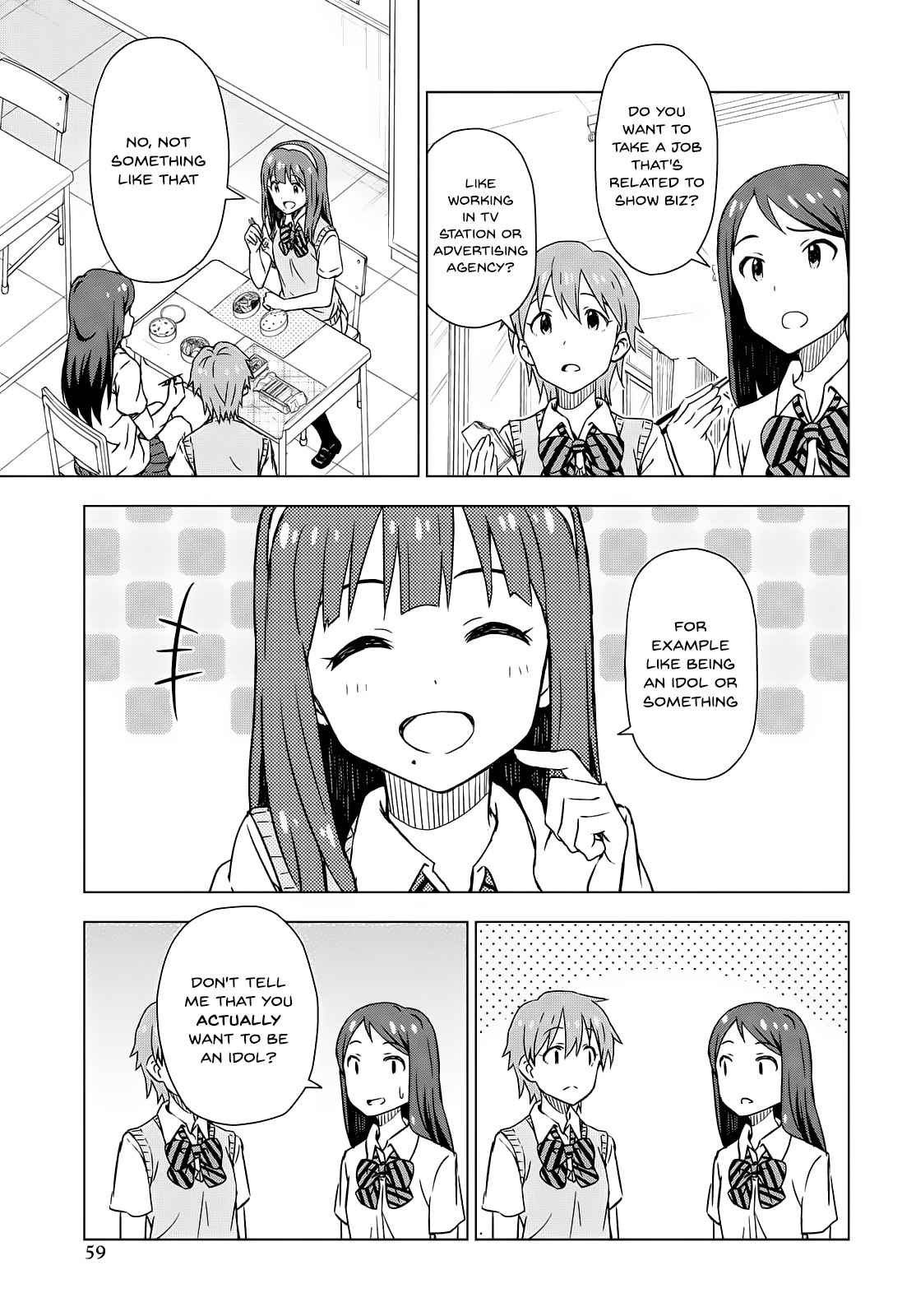 The Idolm@Ster: Asayake Wa Koganeiro - Chapter 3