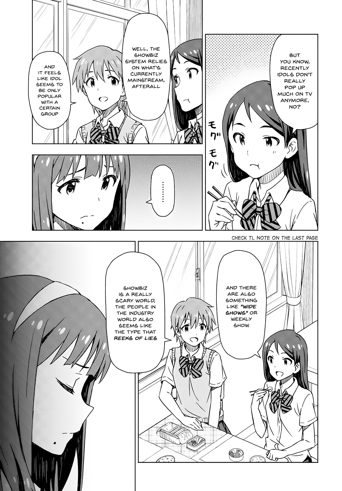 The Idolm@Ster: Asayake Wa Koganeiro - Chapter 3