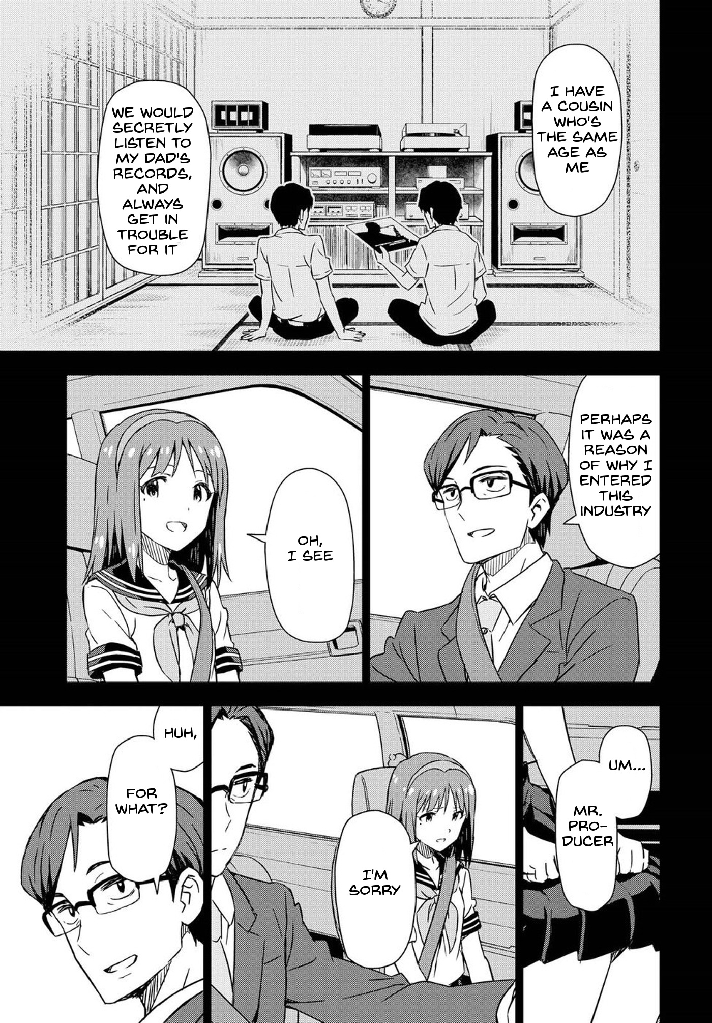 The Idolm@Ster: Asayake Wa Koganeiro - Chapter 6: First Half