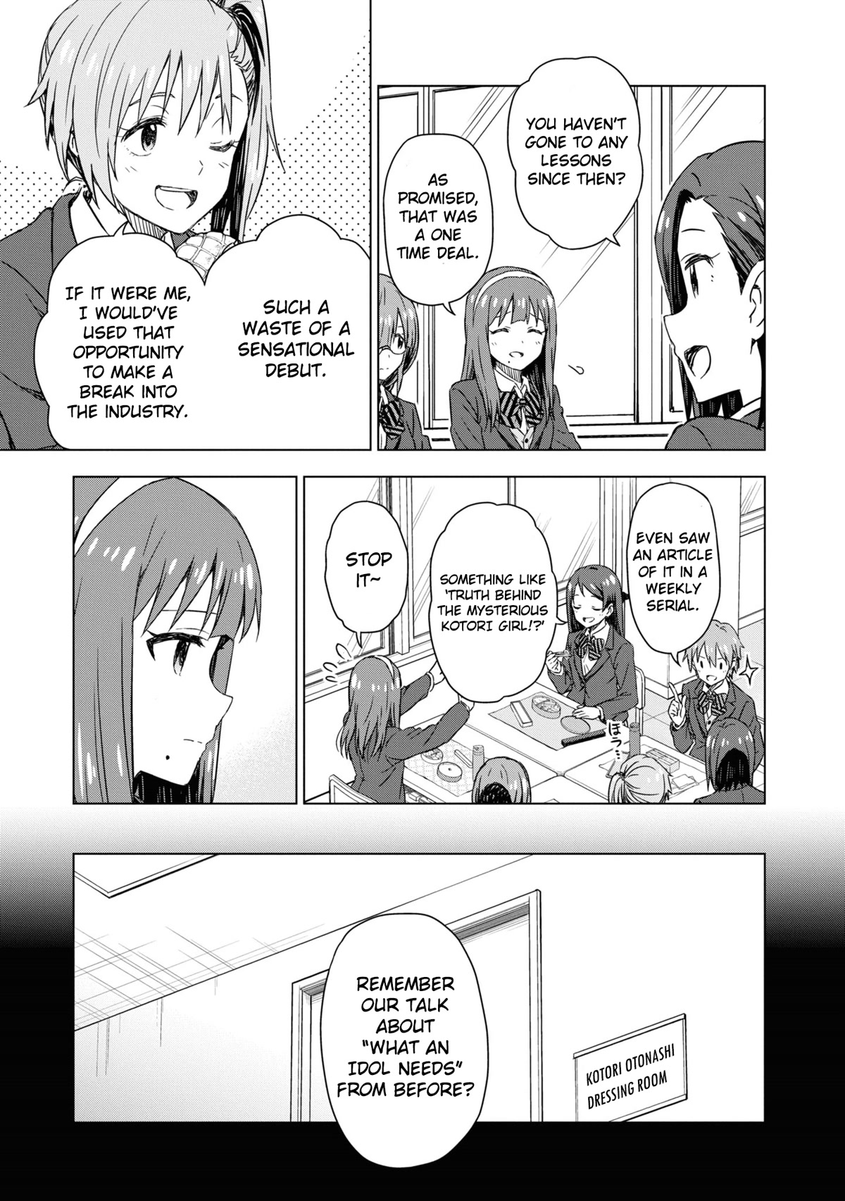 The Idolm@Ster: Asayake Wa Koganeiro - Chapter 31