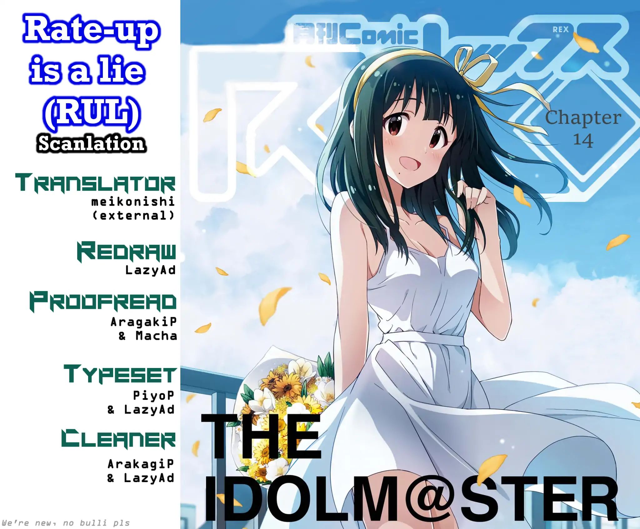 The Idolm@Ster: Asayake Wa Koganeiro - Vol.1 Chapter 14: Even If It’s Just A Door, I Can Take A Breath Of Relief