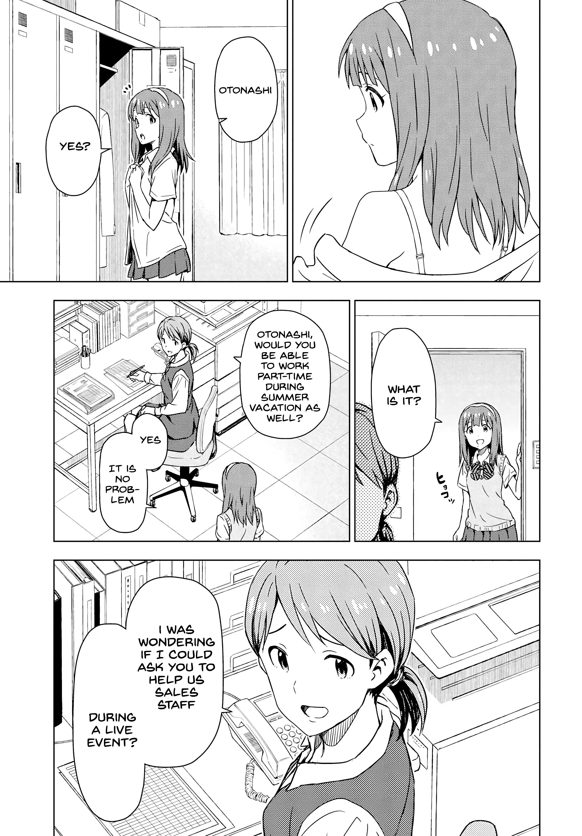 The Idolm@Ster: Asayake Wa Koganeiro - Chapter 5: Carrying The Wishes Of Her Mother… She Moves Forward.