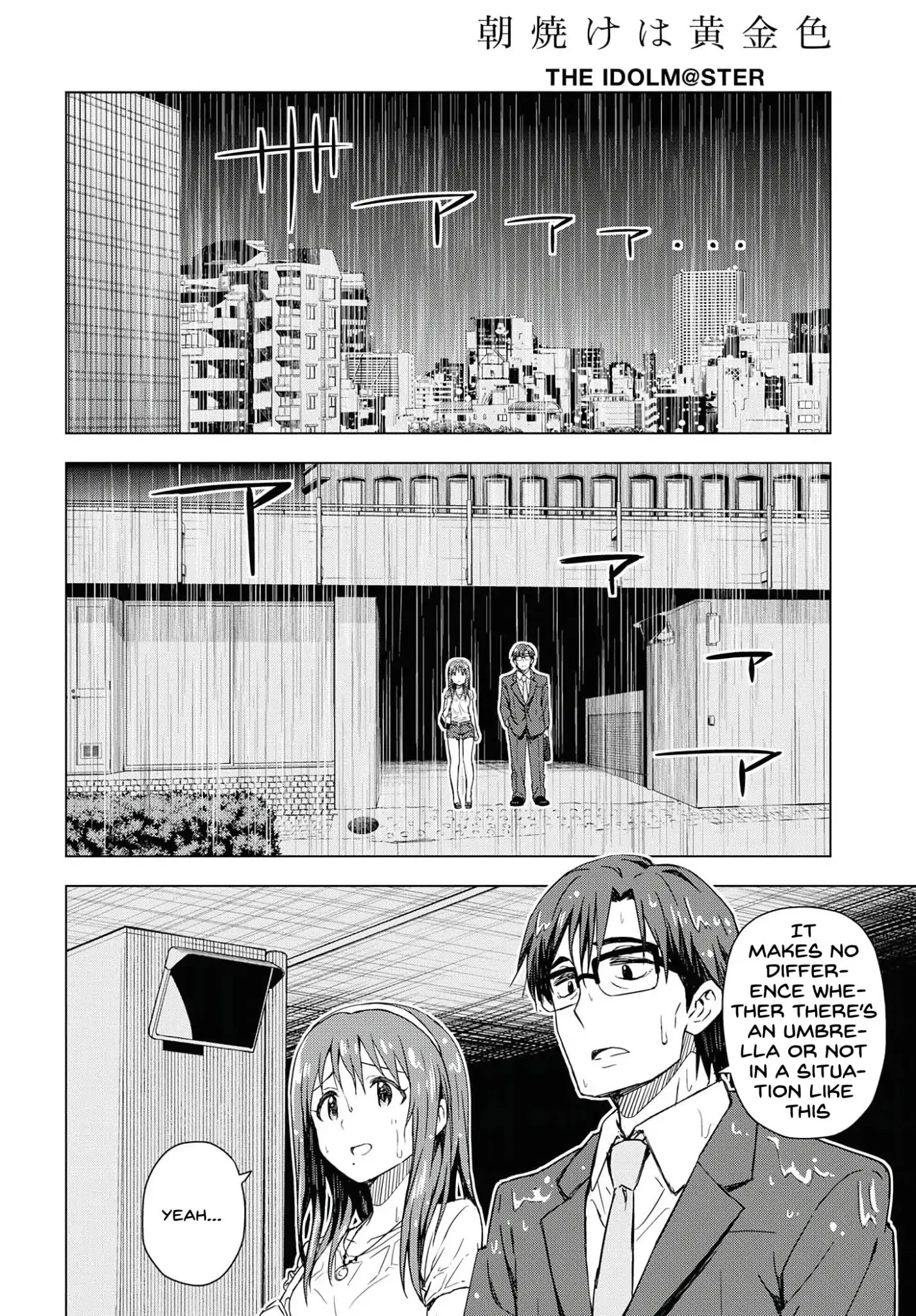 The Idolm@Ster: Asayake Wa Koganeiro - Vol.1 Chapter 15: Waiting Longingly For That Sunny Day