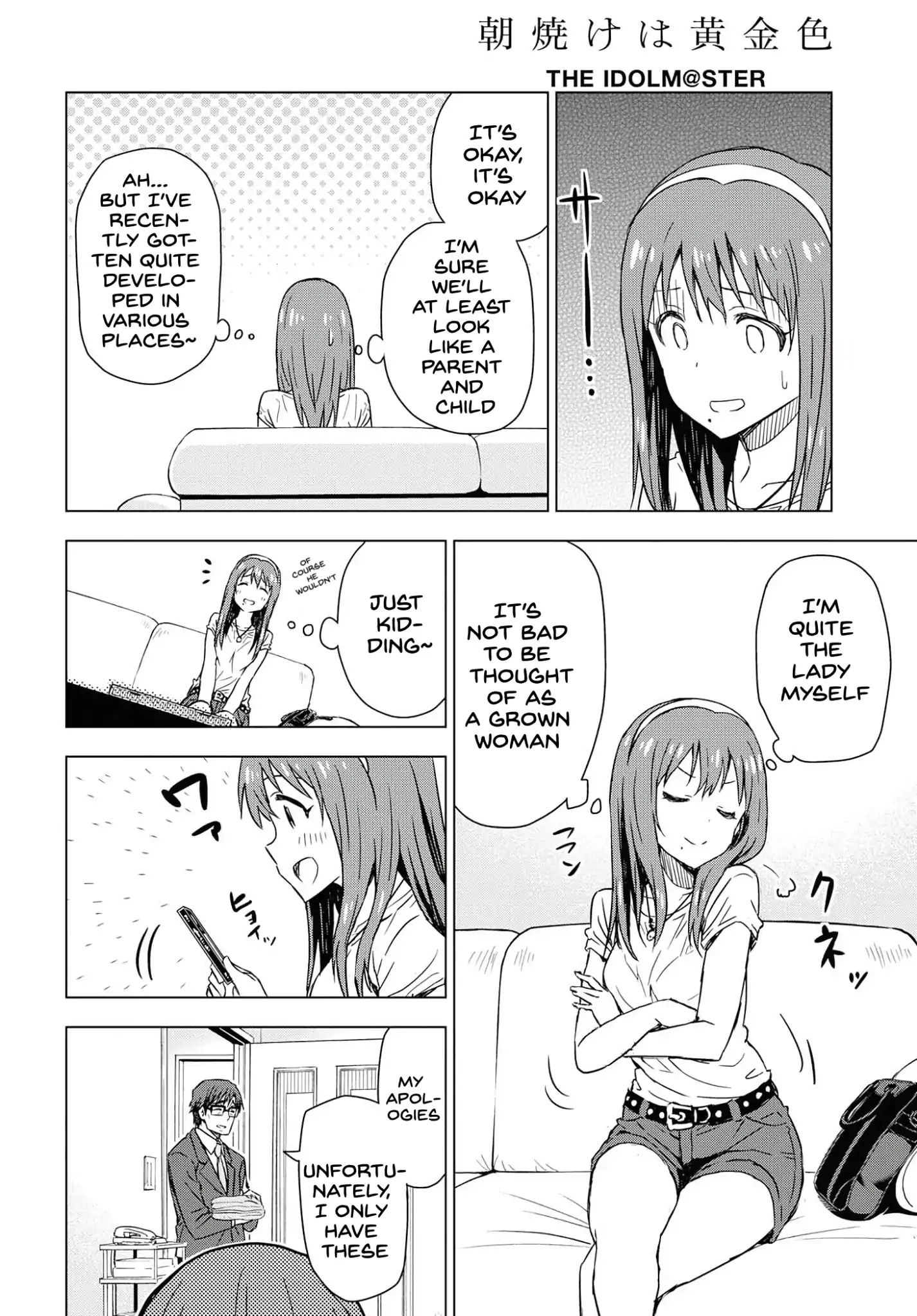 The Idolm@Ster: Asayake Wa Koganeiro - Vol.1 Chapter 15: Waiting Longingly For That Sunny Day