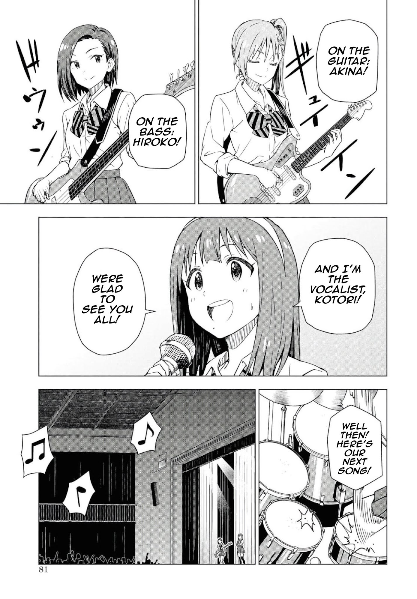 The Idolm@Ster: Asayake Wa Koganeiro - Chapter 21