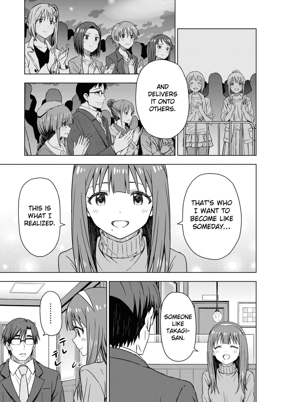 The Idolm@Ster: Asayake Wa Koganeiro - Chapter 34